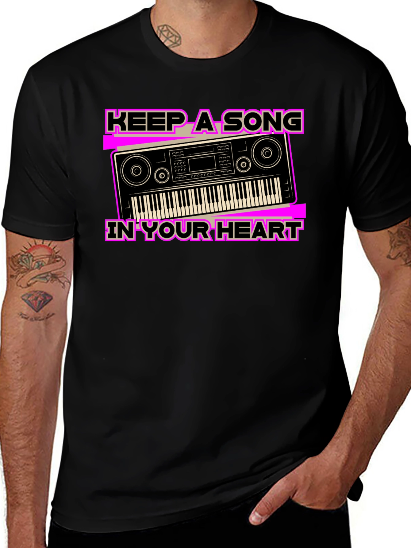 Keep A Song In Your Heart Graphic Tee