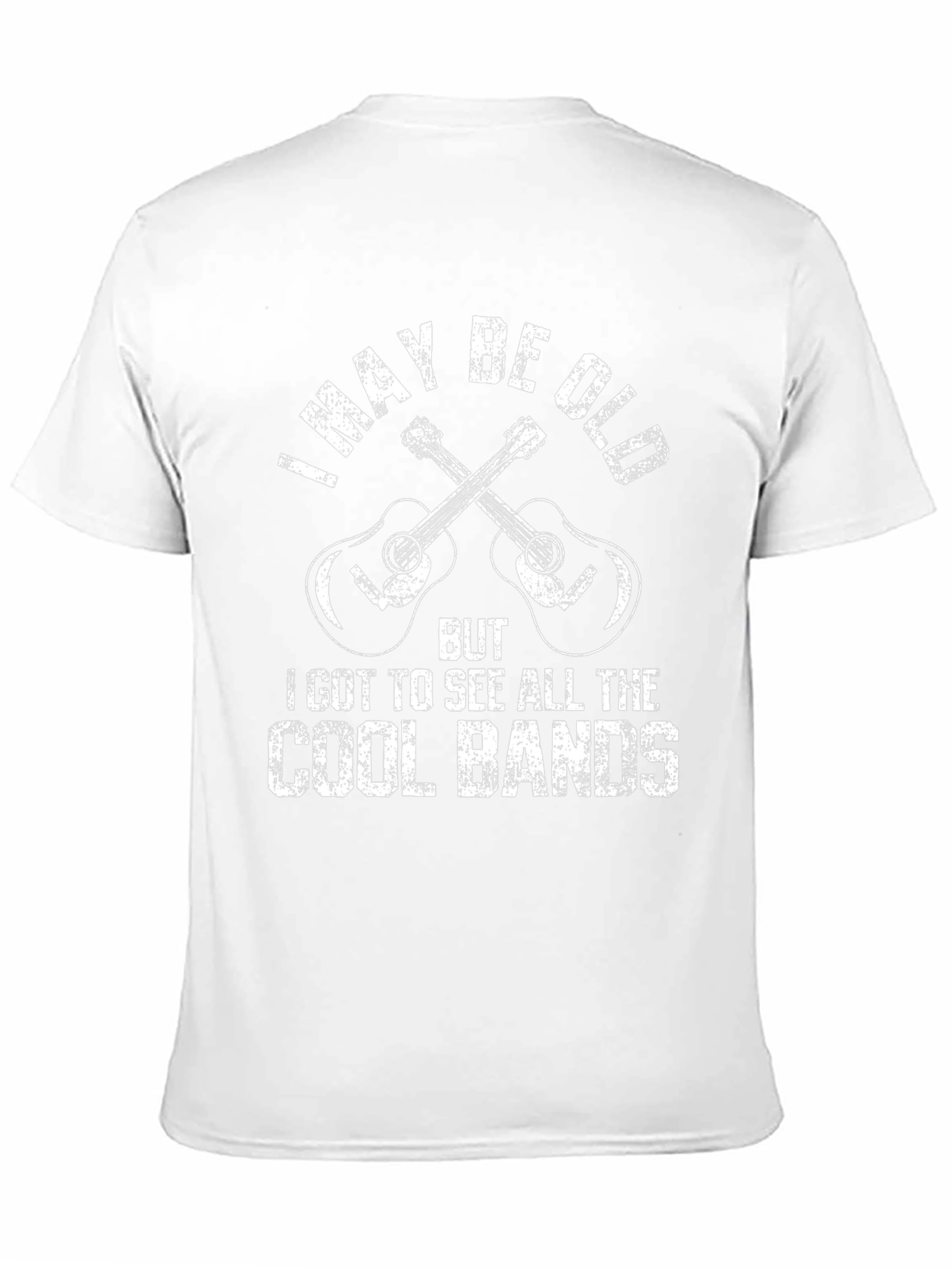 I May Be Old Cool Bands T-Shirt