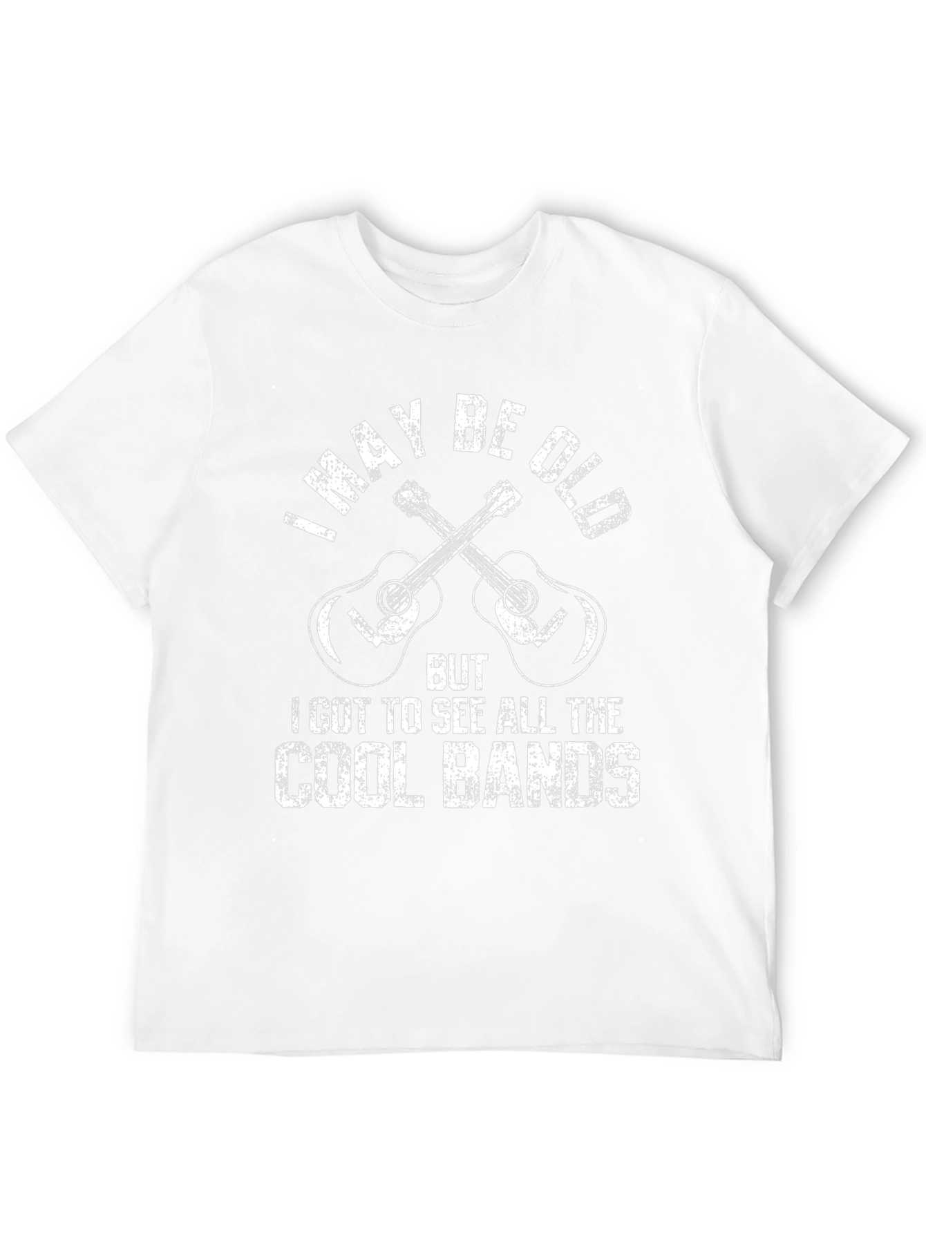I May Be Old Cool Bands T-Shirt