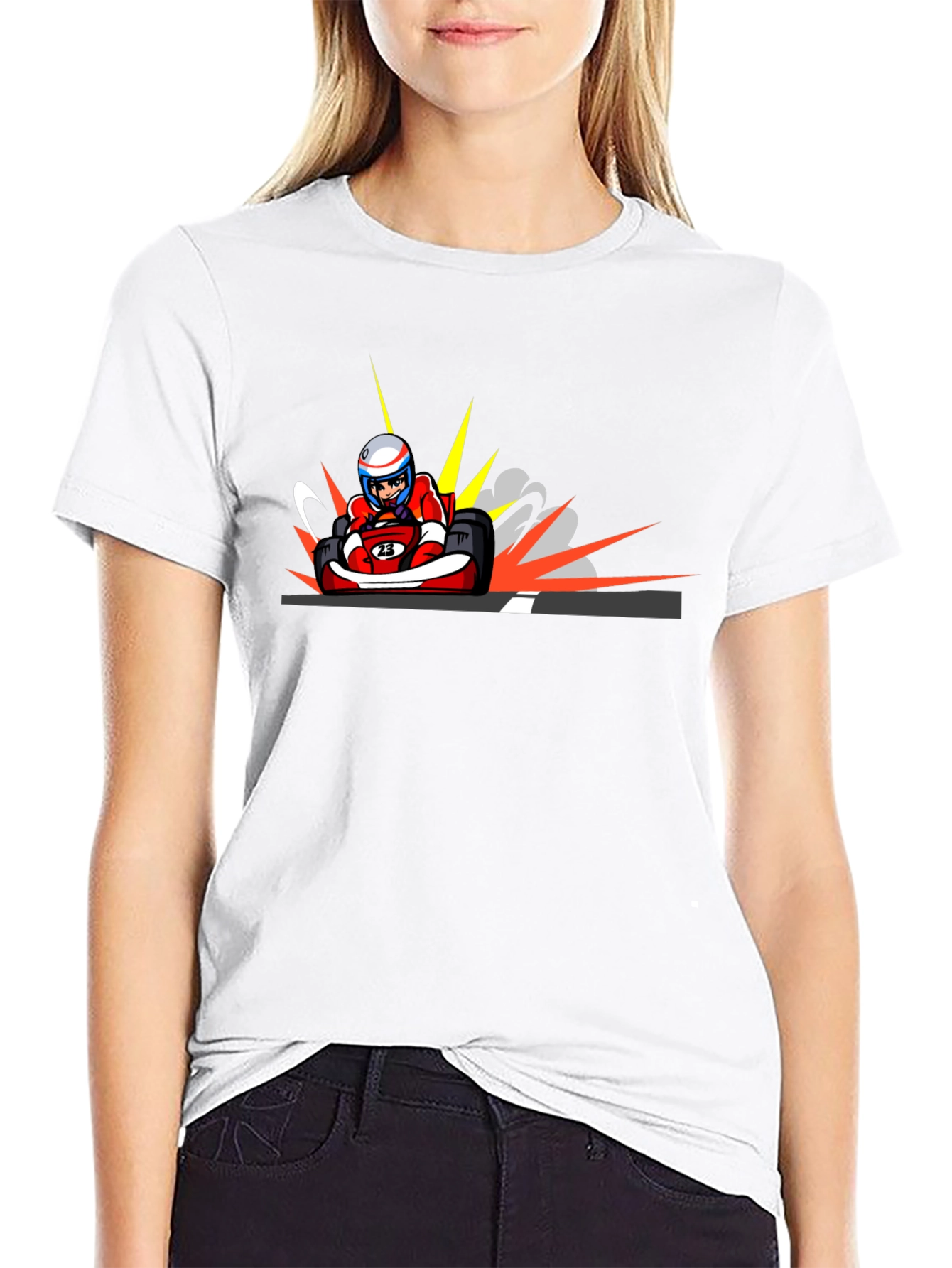 Cartoon Kart Racing T-Shirt