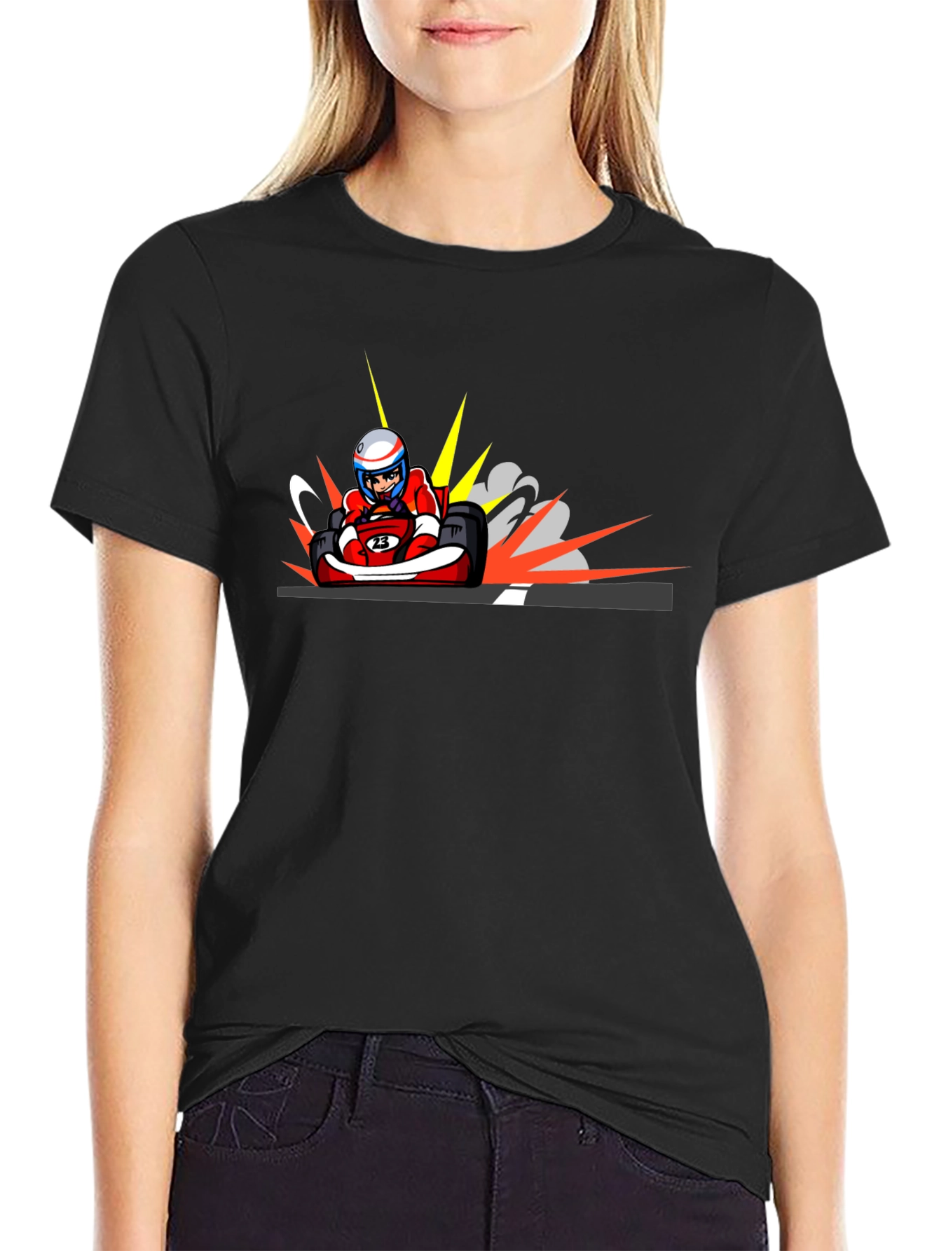 Cartoon Kart Racing T-Shirt