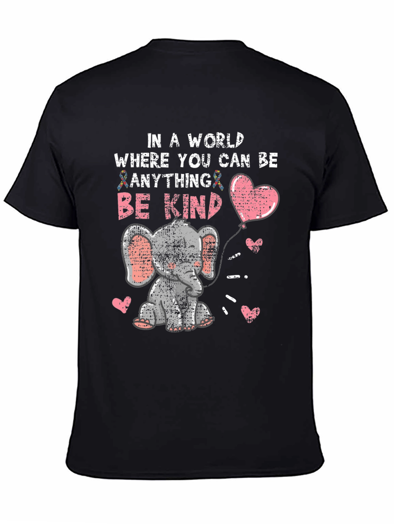 Kind Elephant Autism Awareness T-Shirt