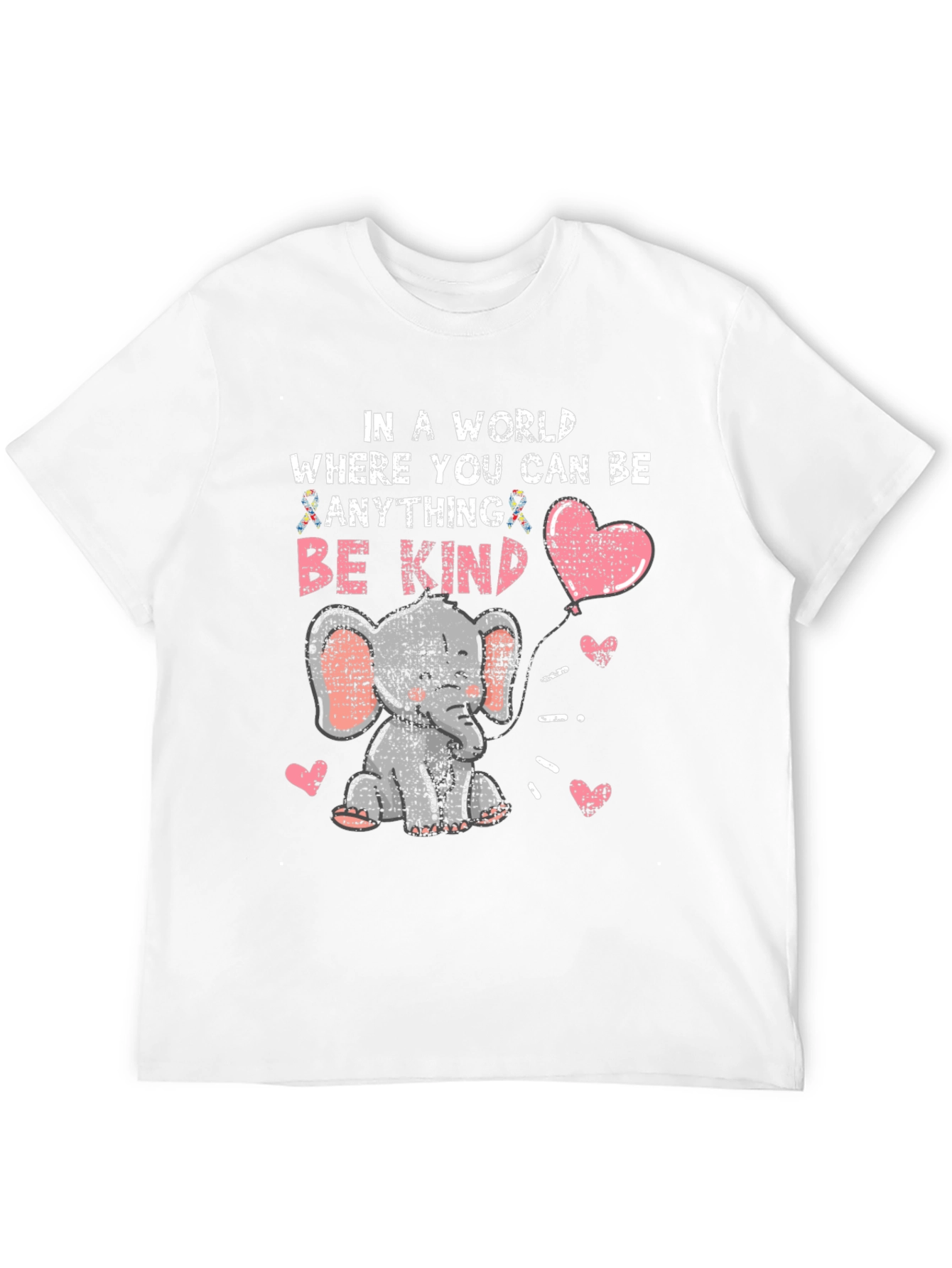 Kind Elephant Autism Awareness T-Shirt