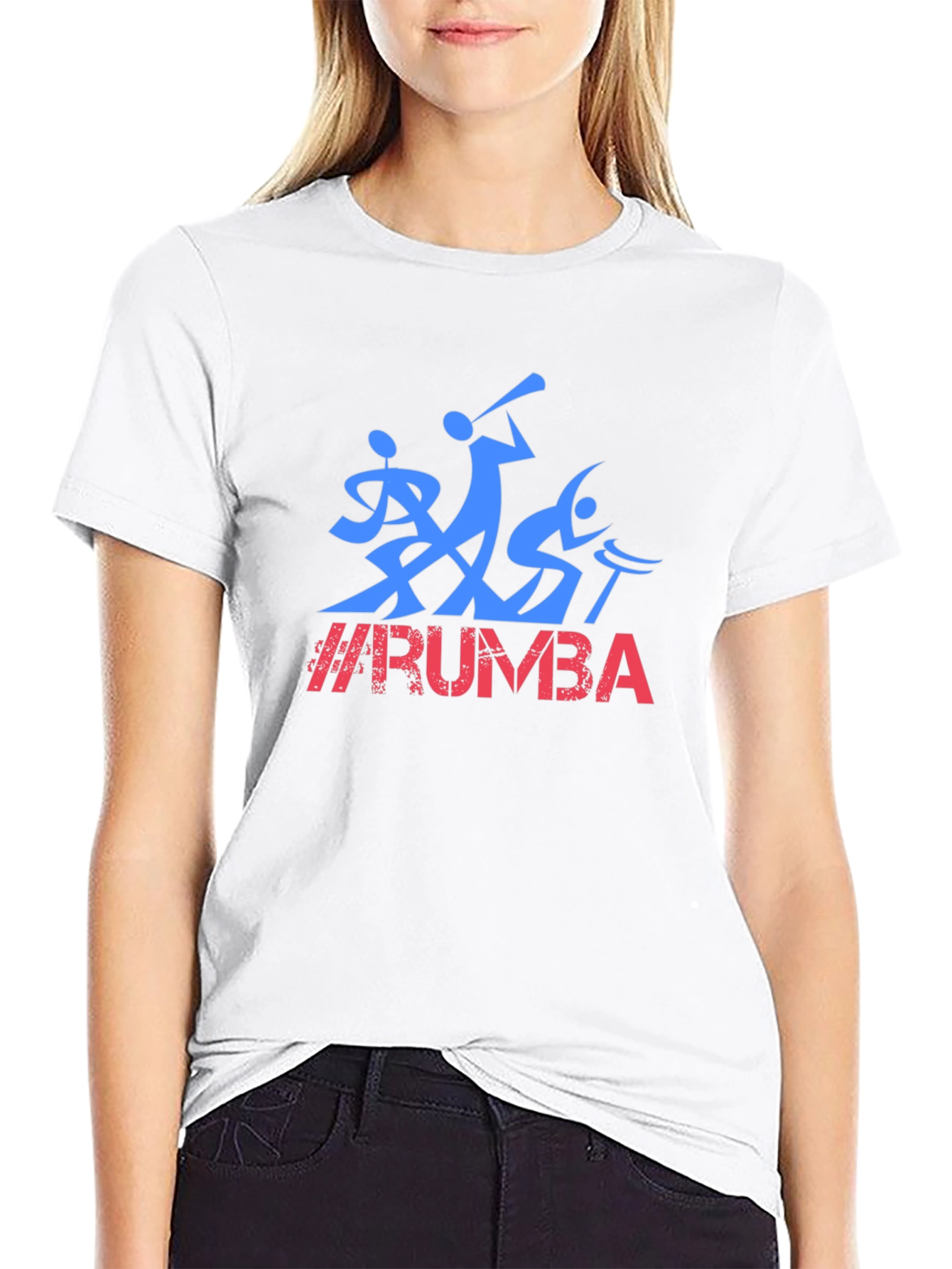 RUMBA Dancer Black Graphic Tee