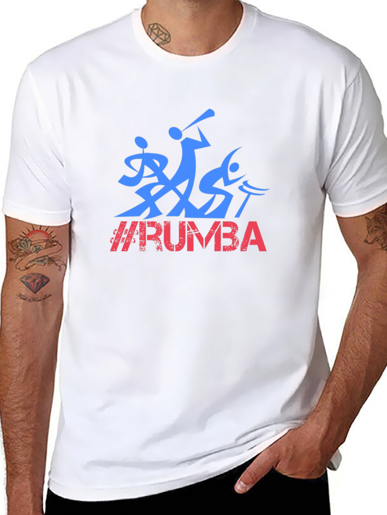 RUMBA Dancer Black Graphic Tee
