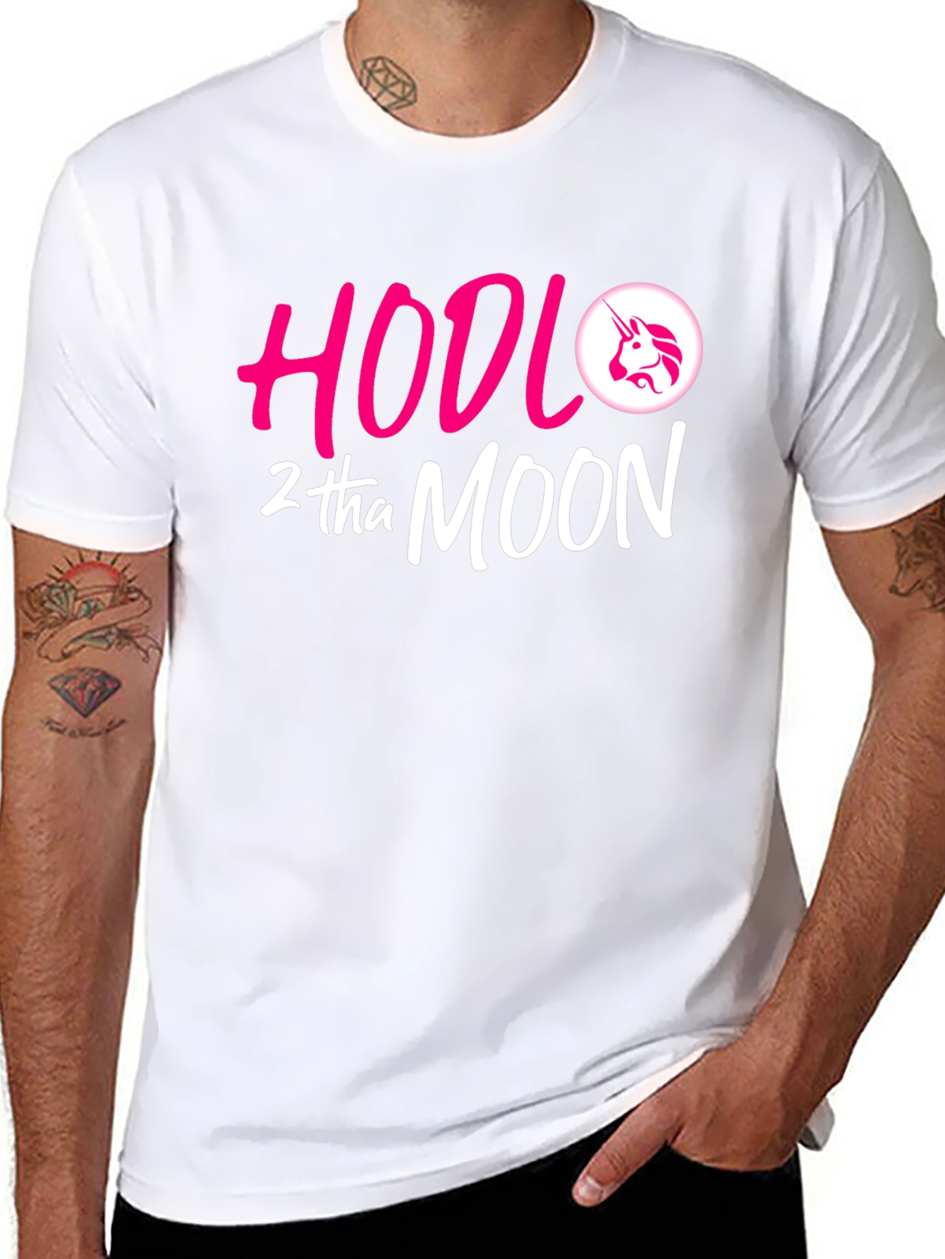 HODL 2 tha MOON Crypto T-Shirt
