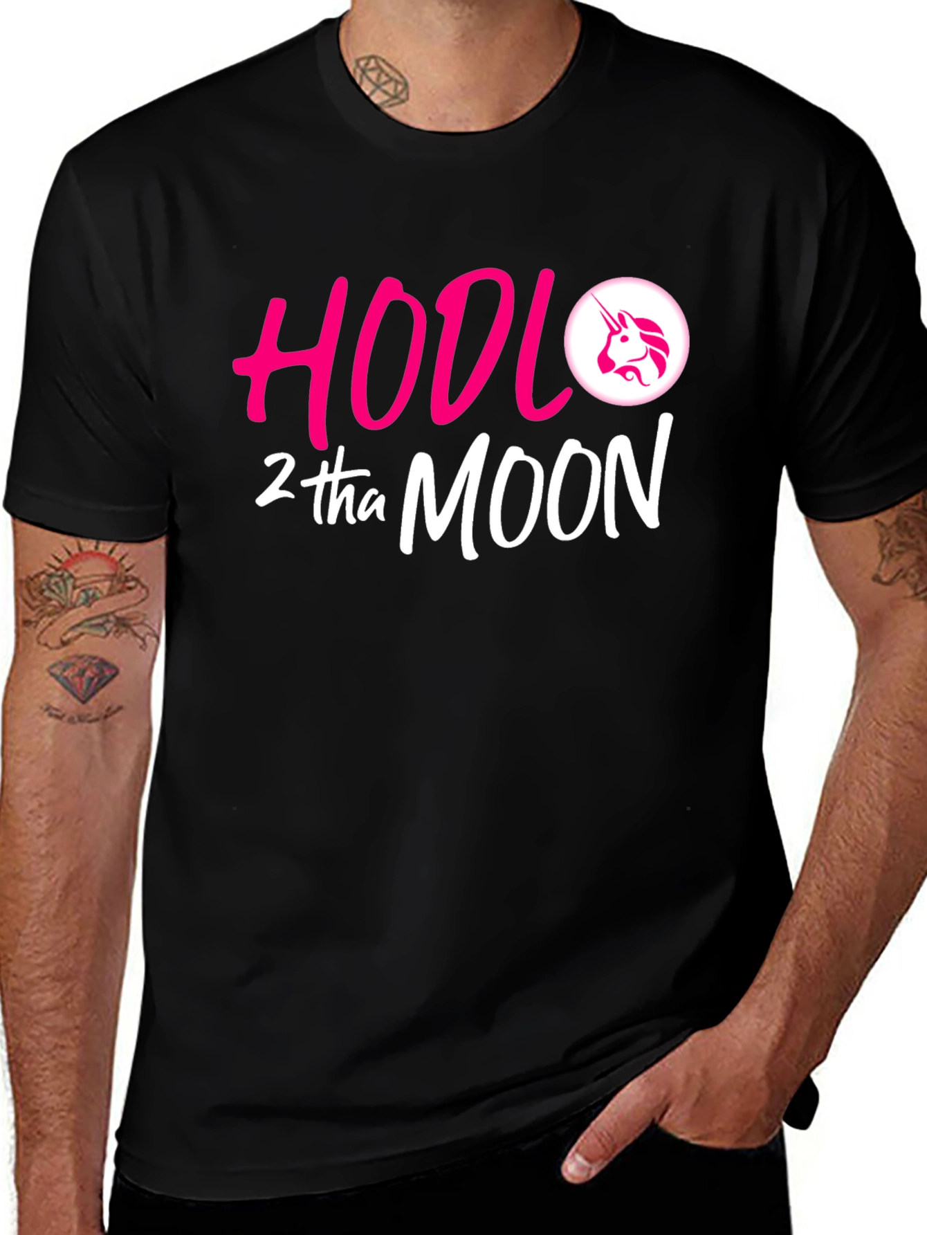 HODL 2 tha MOON Crypto T-Shirt