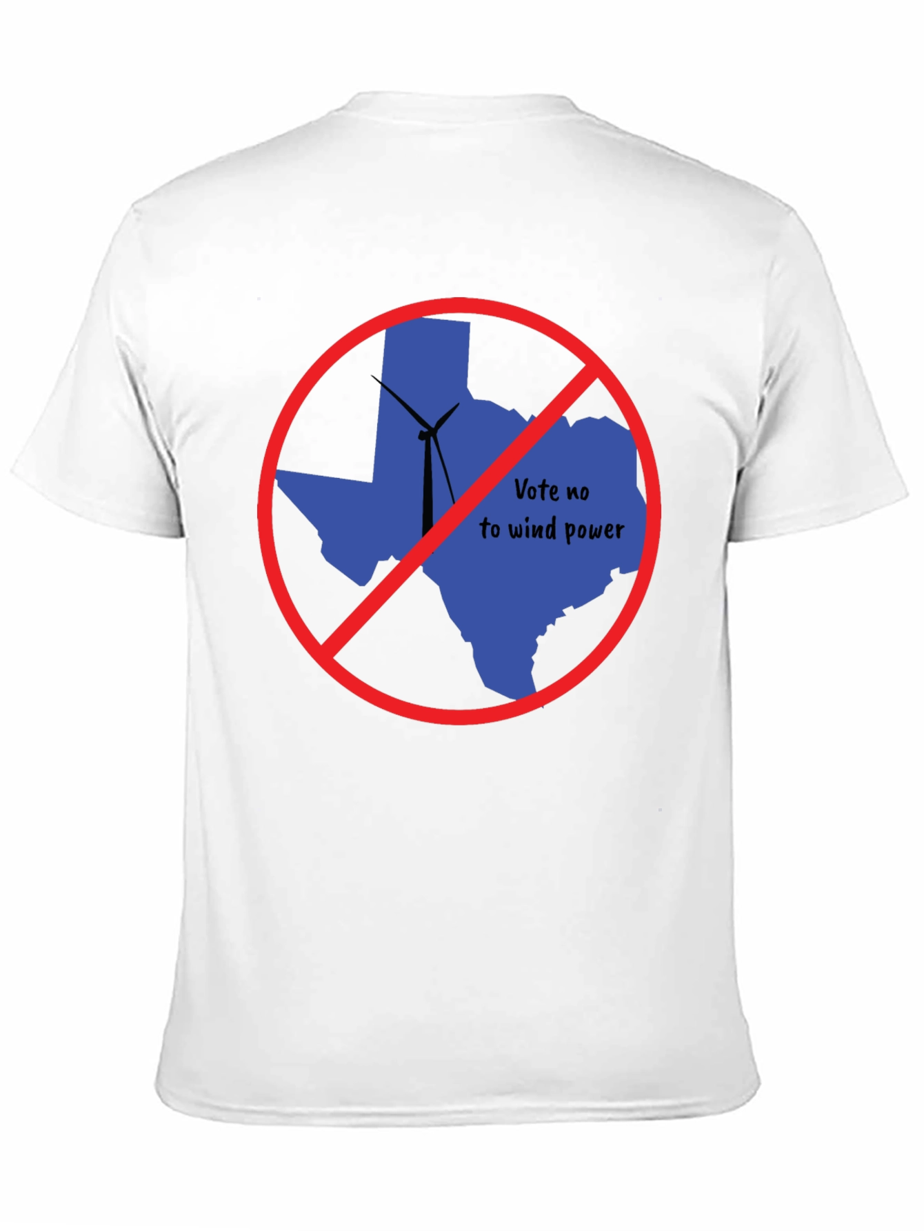 Vote No to Wind Power Texas T-Shirt