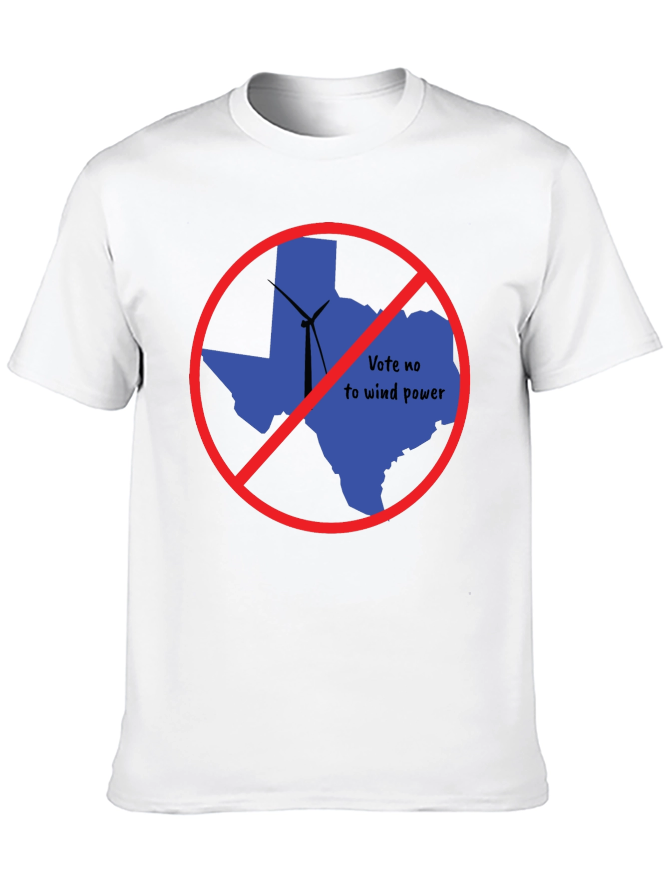 Vote No to Wind Power Texas T-Shirt