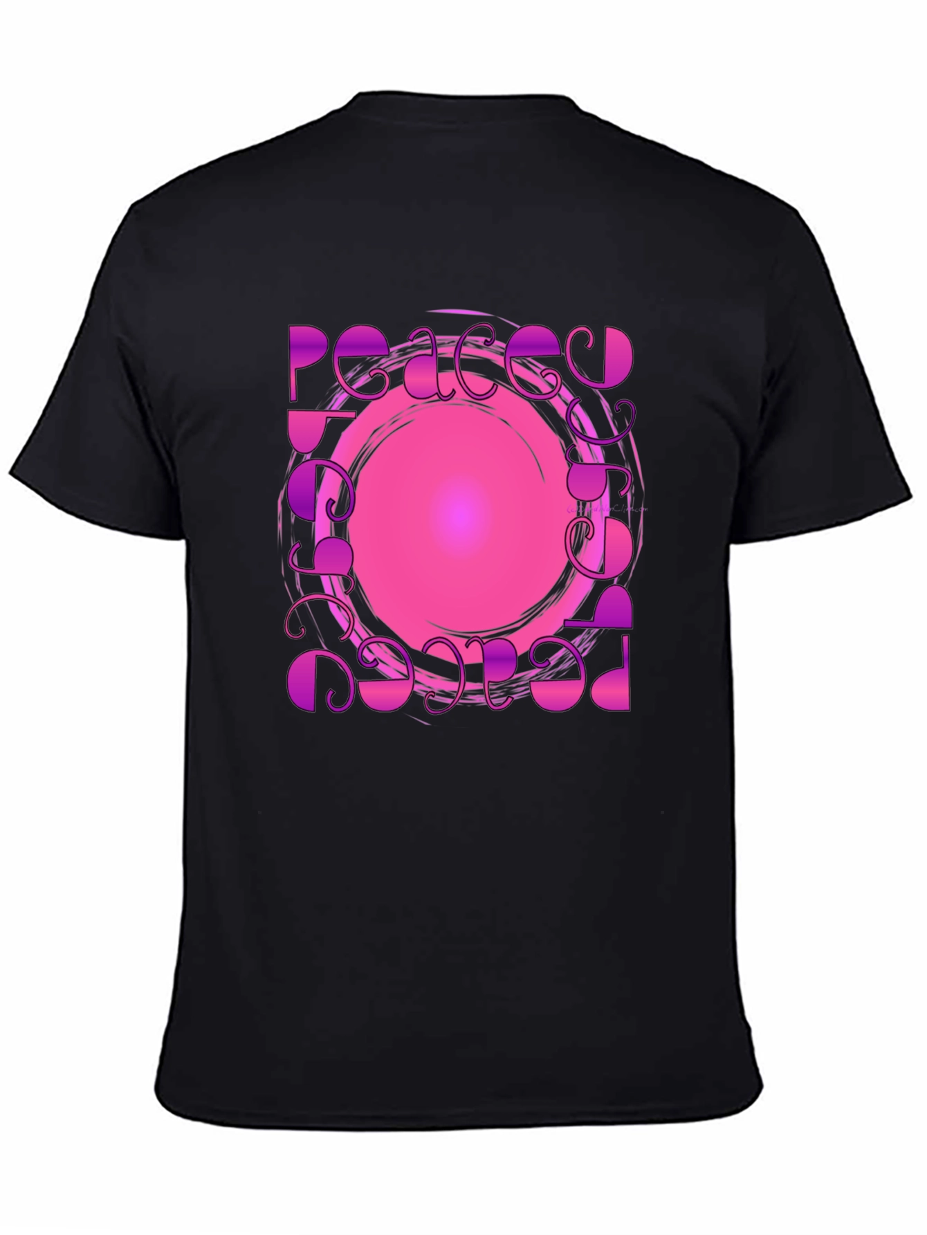 Peace Design Black T-Shirt