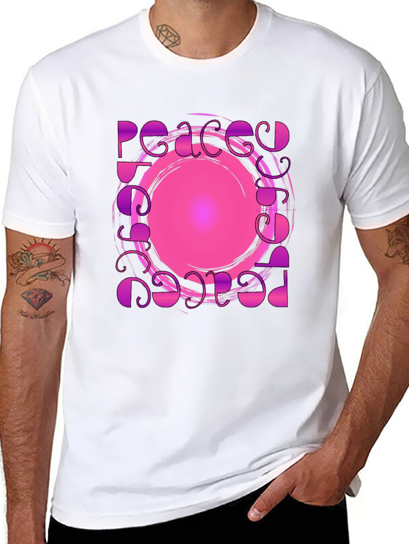 Peace Design Black T-Shirt