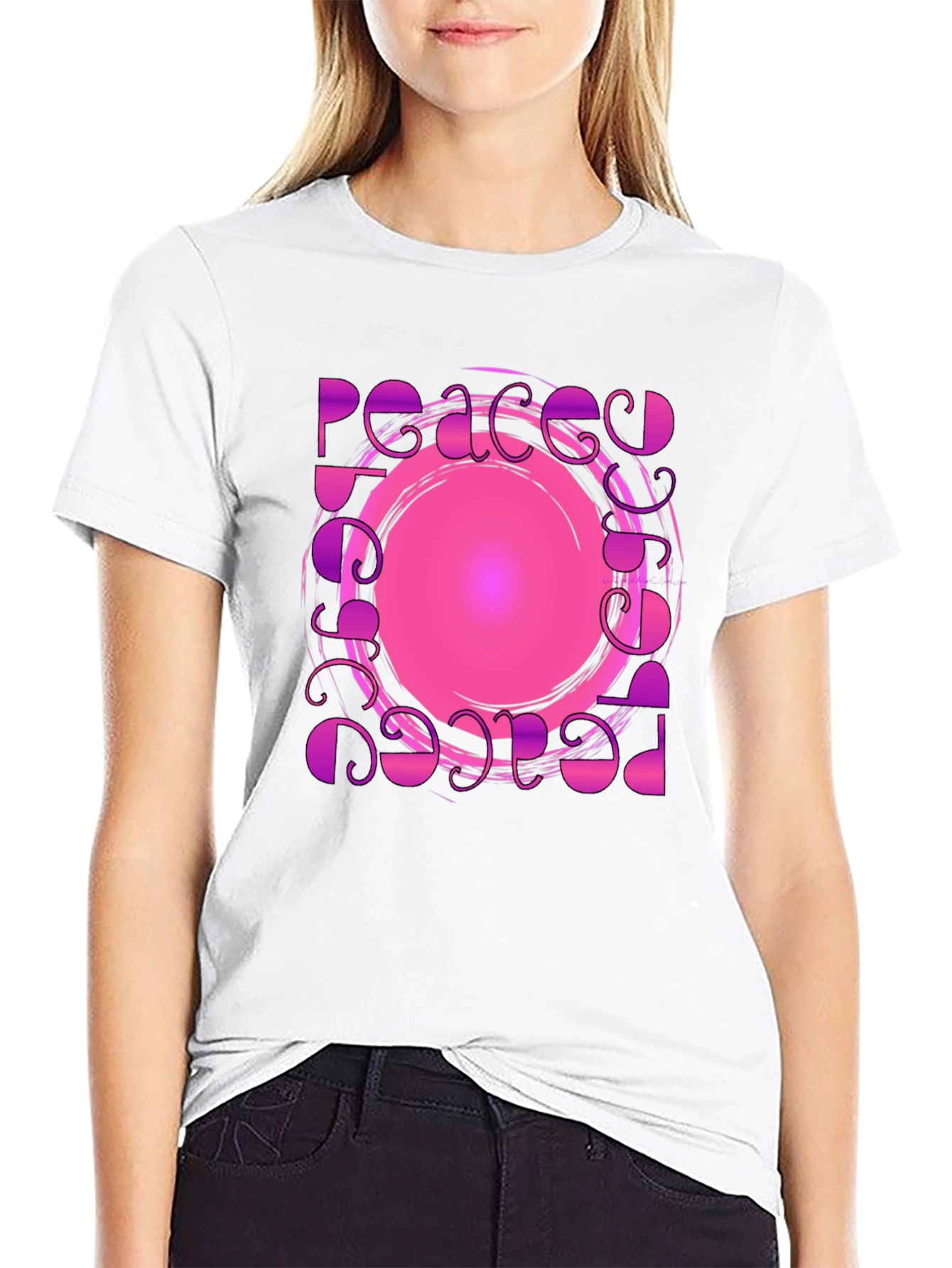 Peace Design Black T-Shirt