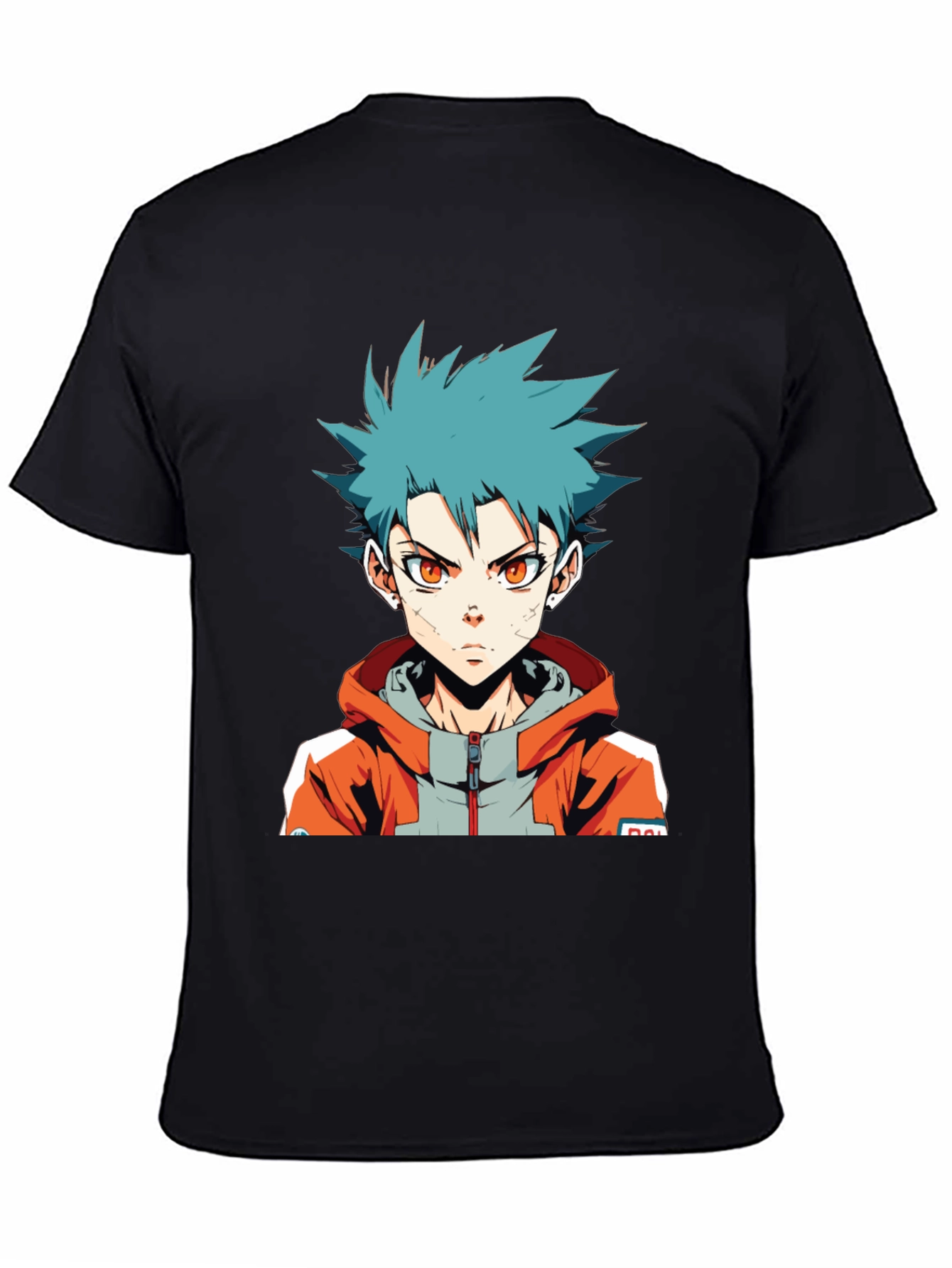 Anime Boy Graphic Tee - Stylish Cotton T-Shirt