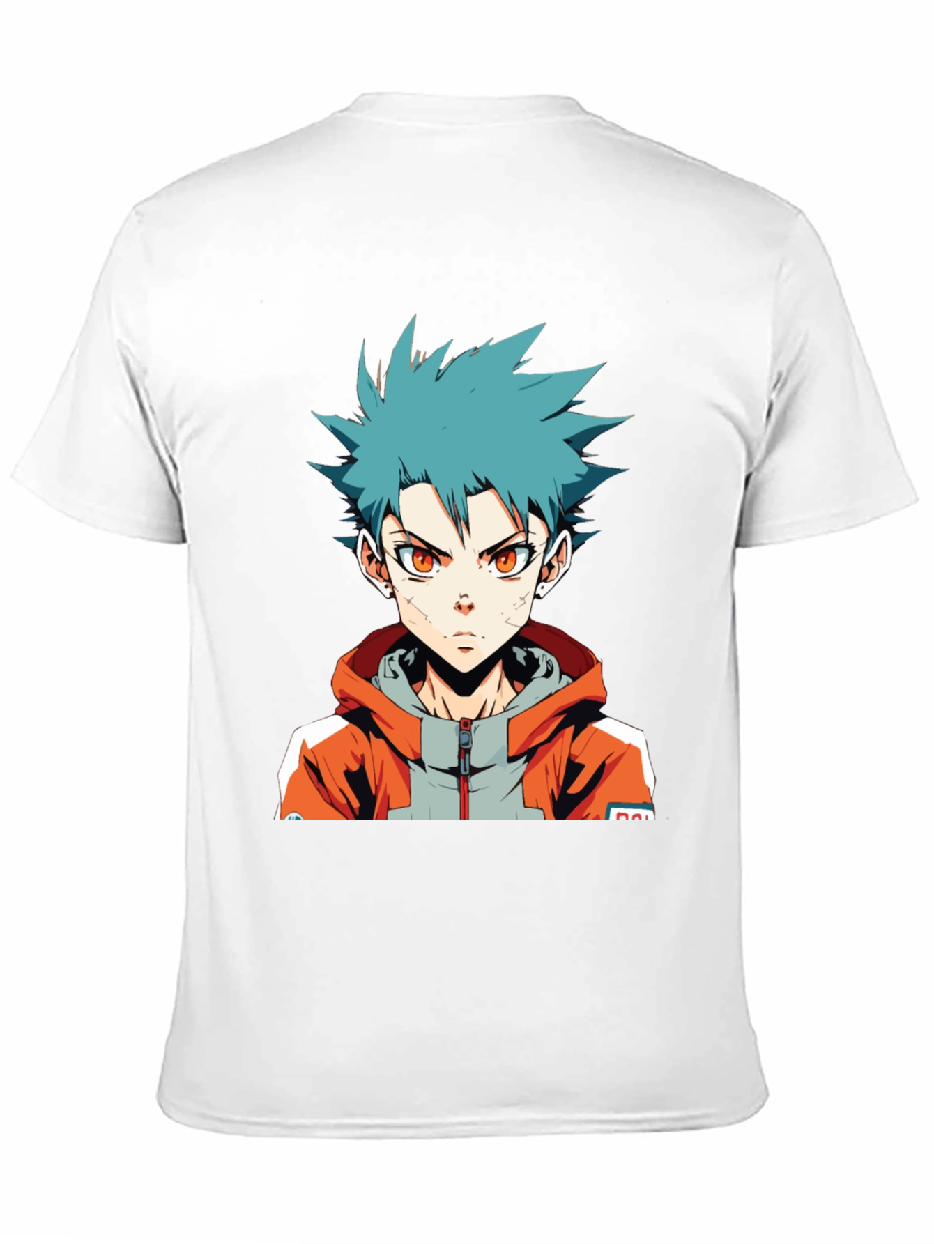 Anime Boy Graphic Tee - Stylish Cotton T-Shirt