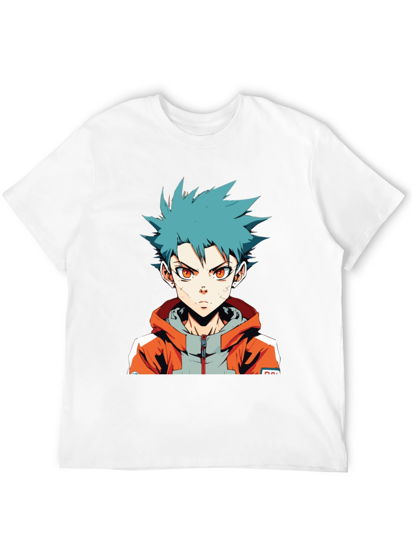 Anime Boy Graphic Tee - Stylish Cotton T-Shirt