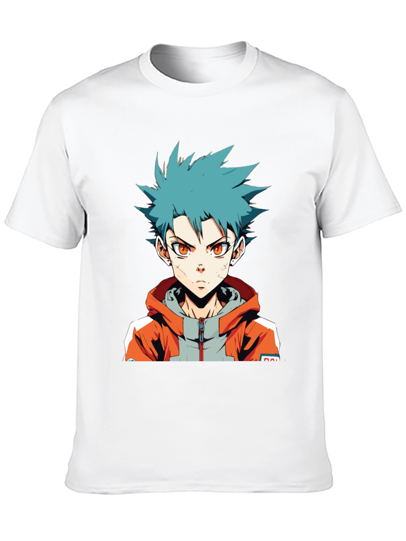 Anime Boy Graphic Tee - Stylish Cotton T-Shirt