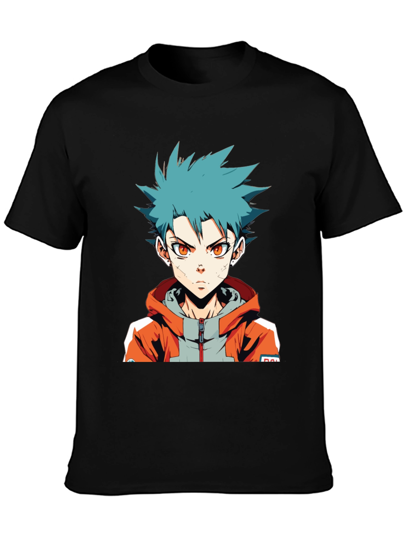 Anime Boy Graphic Tee - Stylish Cotton T-Shirt
