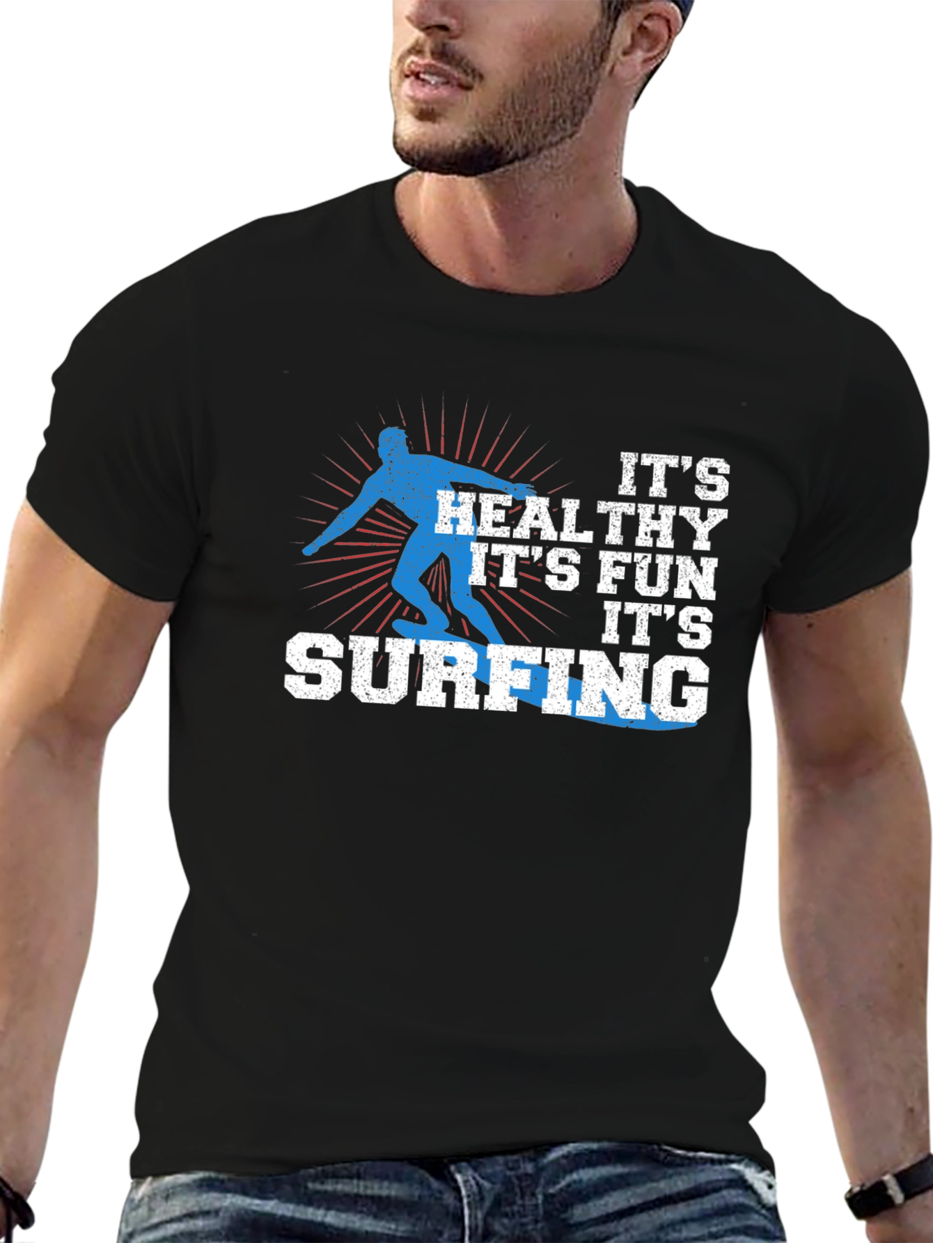 Its Surfing Graphic T-Shirt