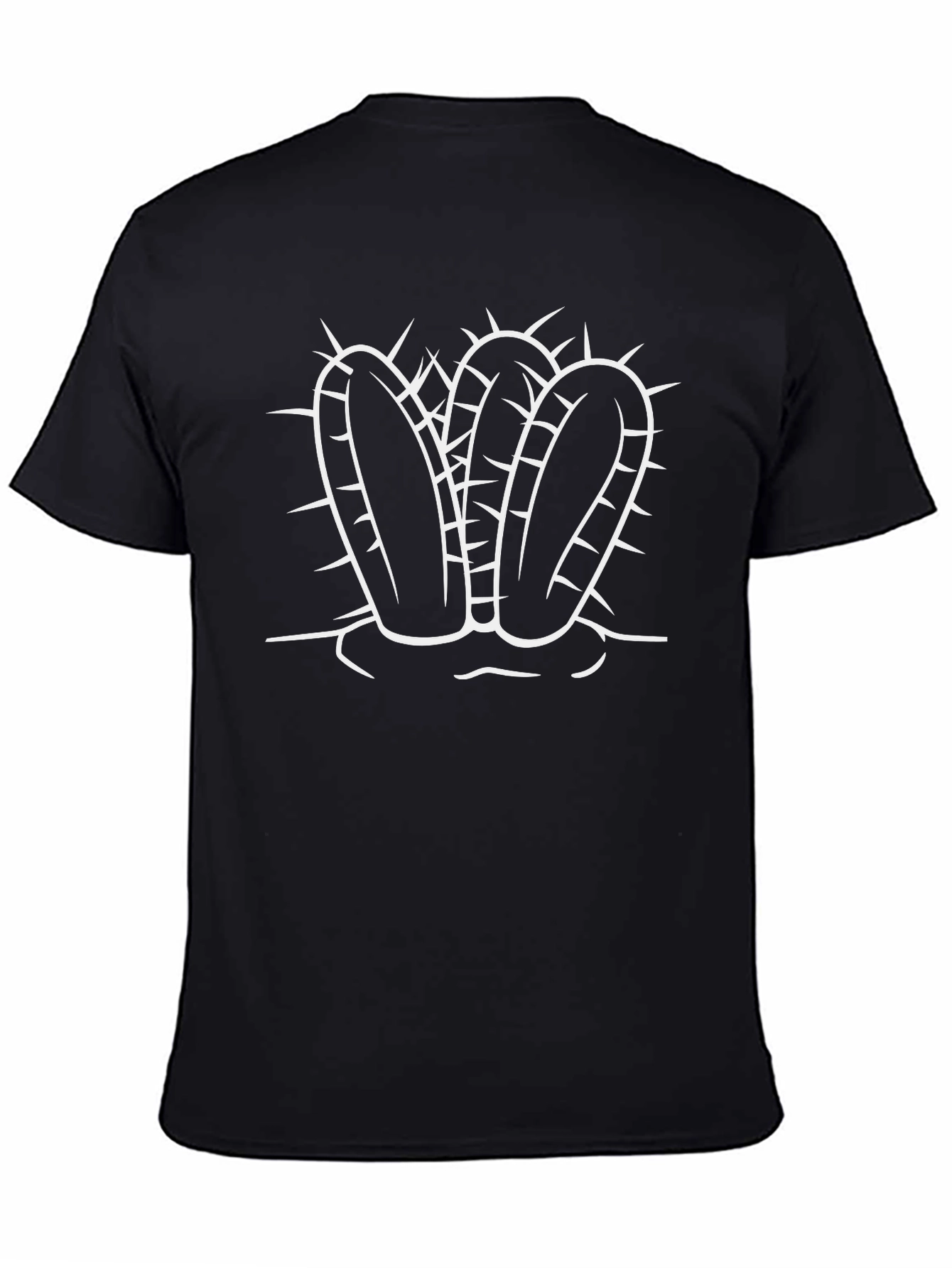 Cactus T-Shirt - Black Graphic Tee