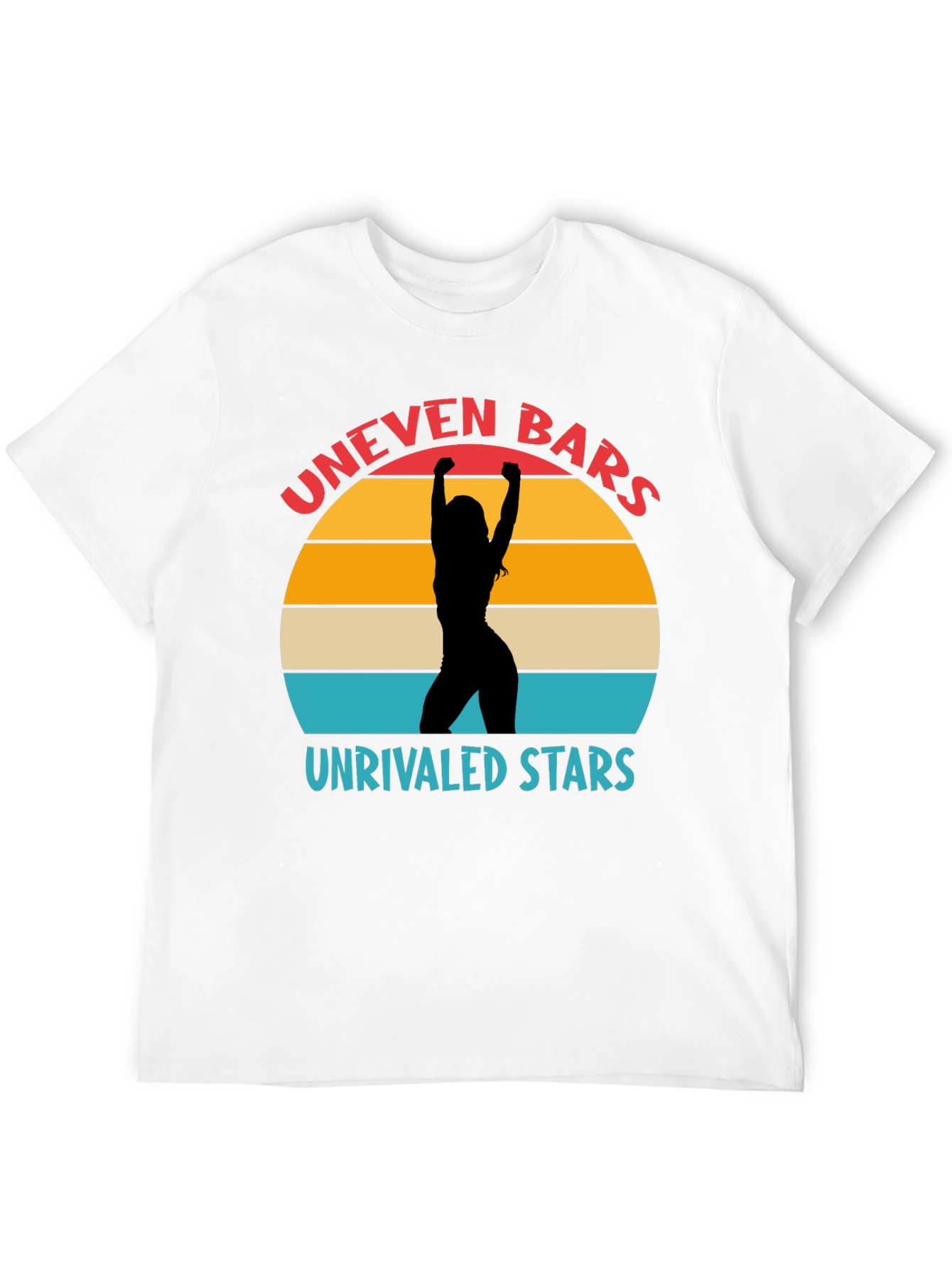 Uneven Bars Unrivaled Stars Graphic T-Shirt