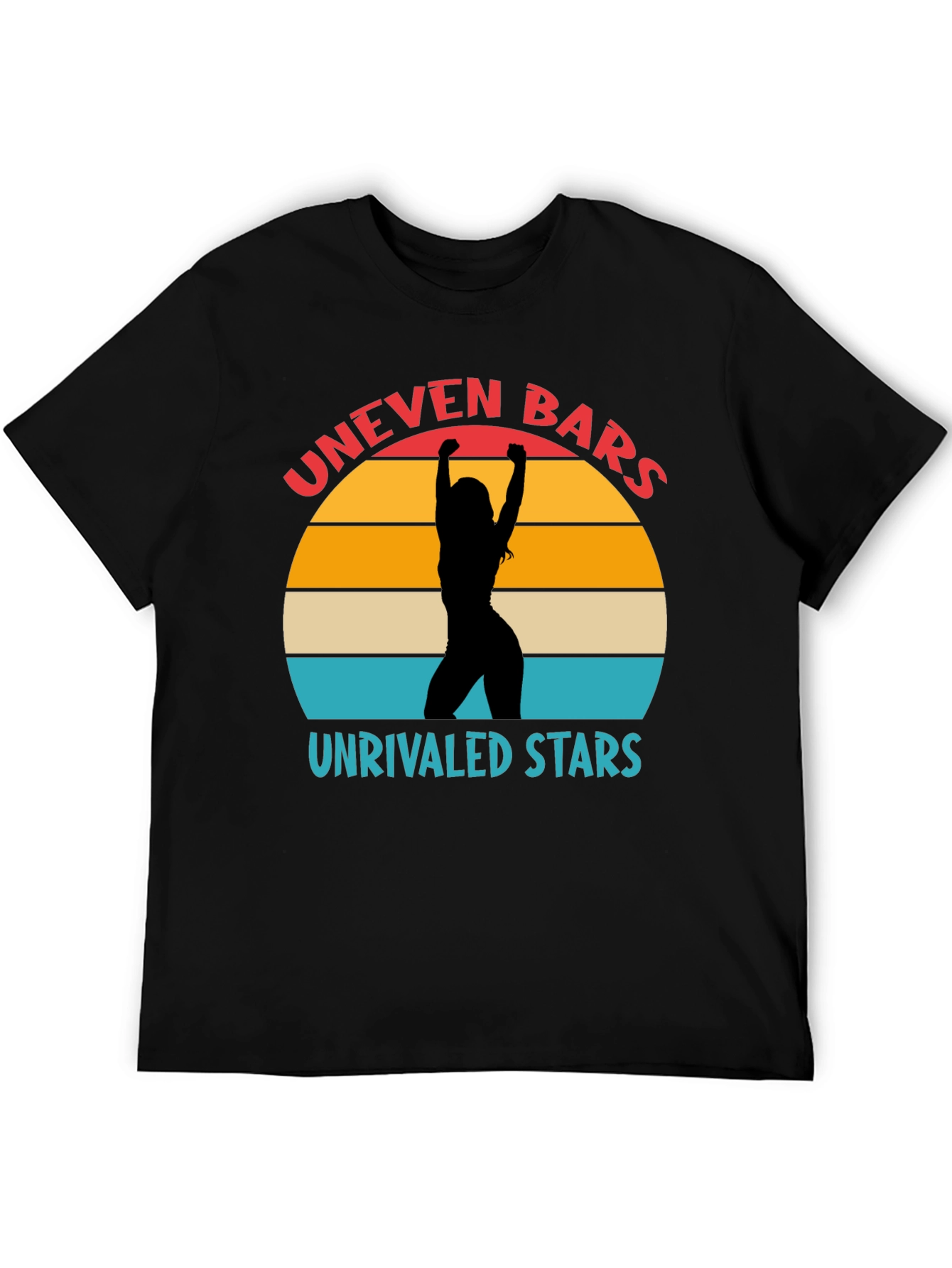 Uneven Bars Unrivaled Stars Graphic T-Shirt