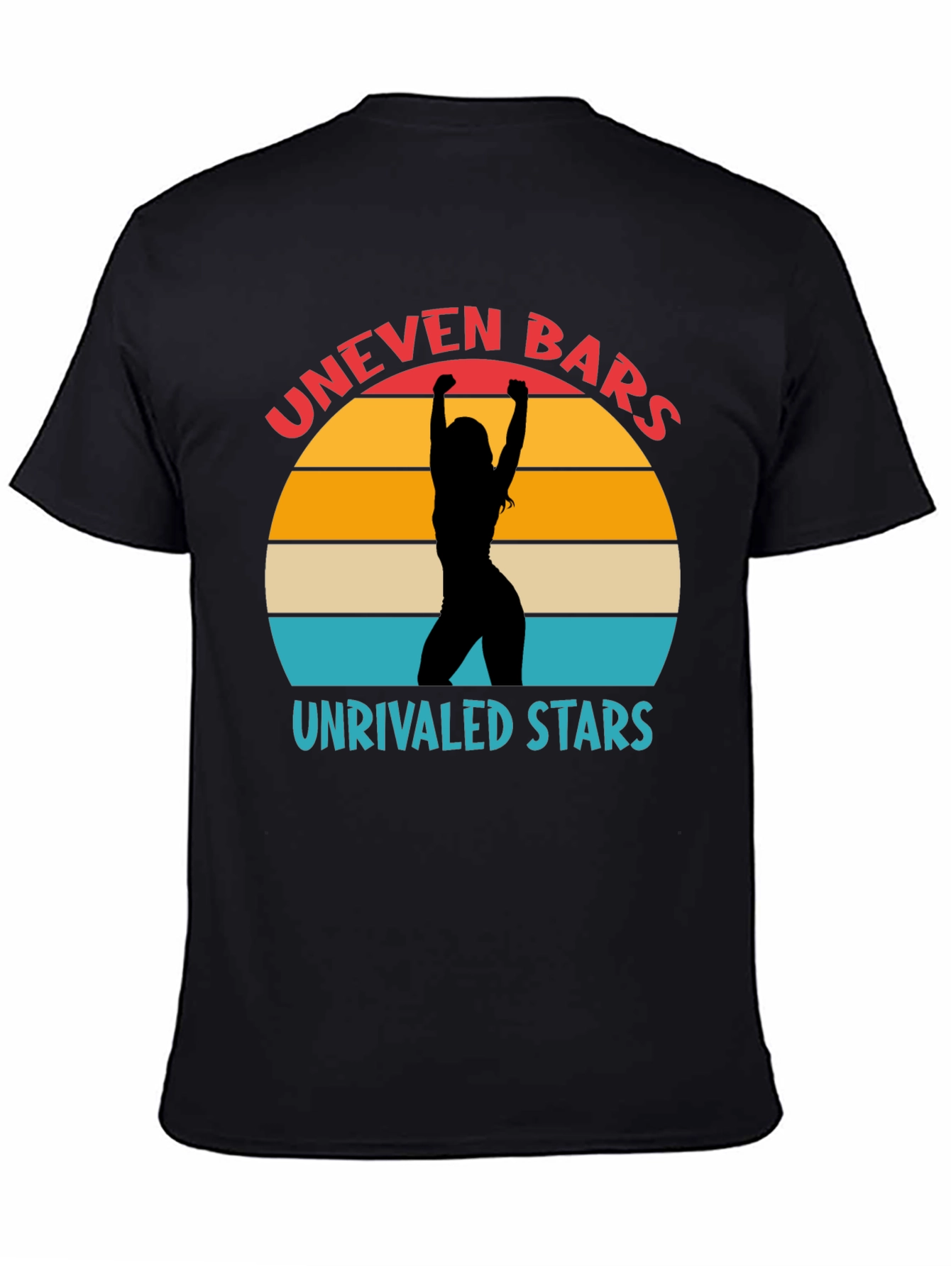 Uneven Bars Unrivaled Stars Graphic T-Shirt