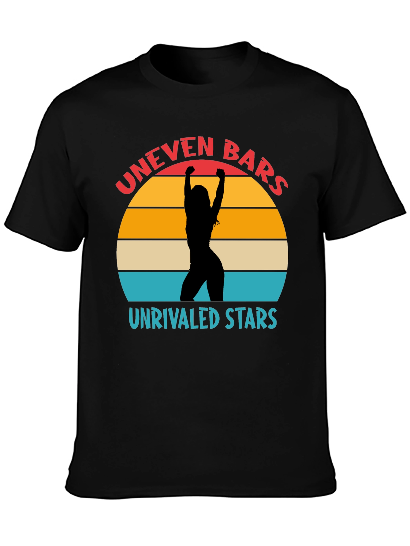 Uneven Bars Unrivaled Stars Graphic T-Shirt