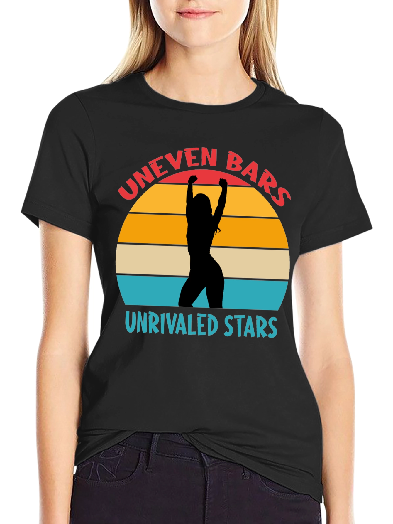 Uneven Bars Unrivaled Stars Graphic T-Shirt