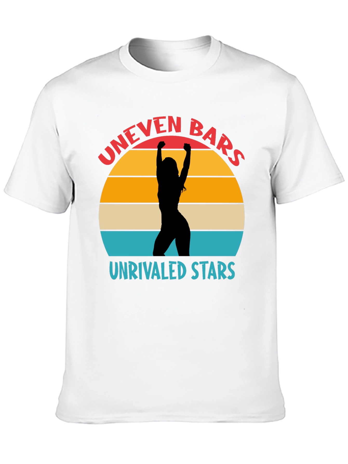 Uneven Bars Unrivaled Stars Graphic T-Shirt