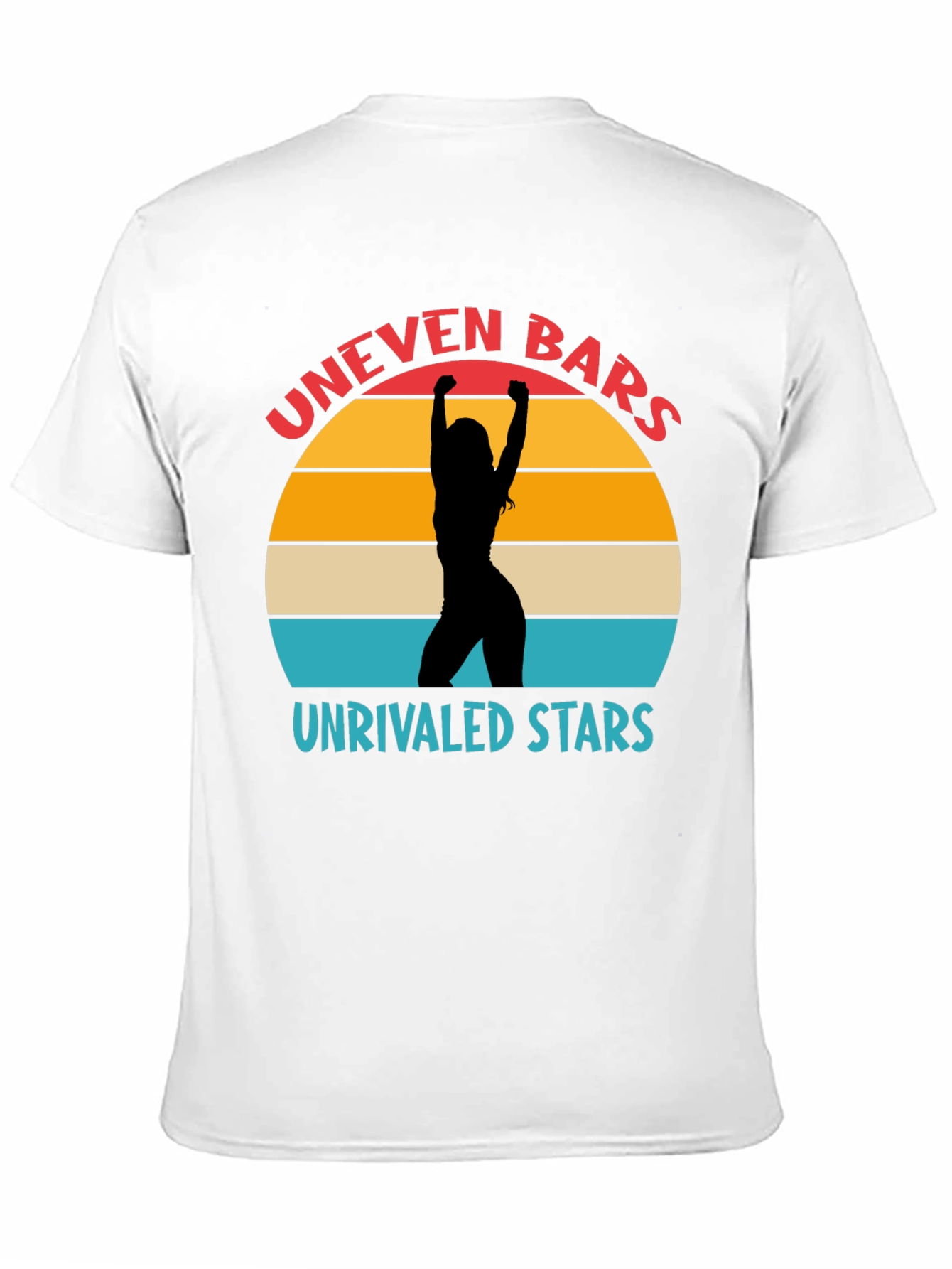 Uneven Bars Unrivaled Stars Graphic T-Shirt