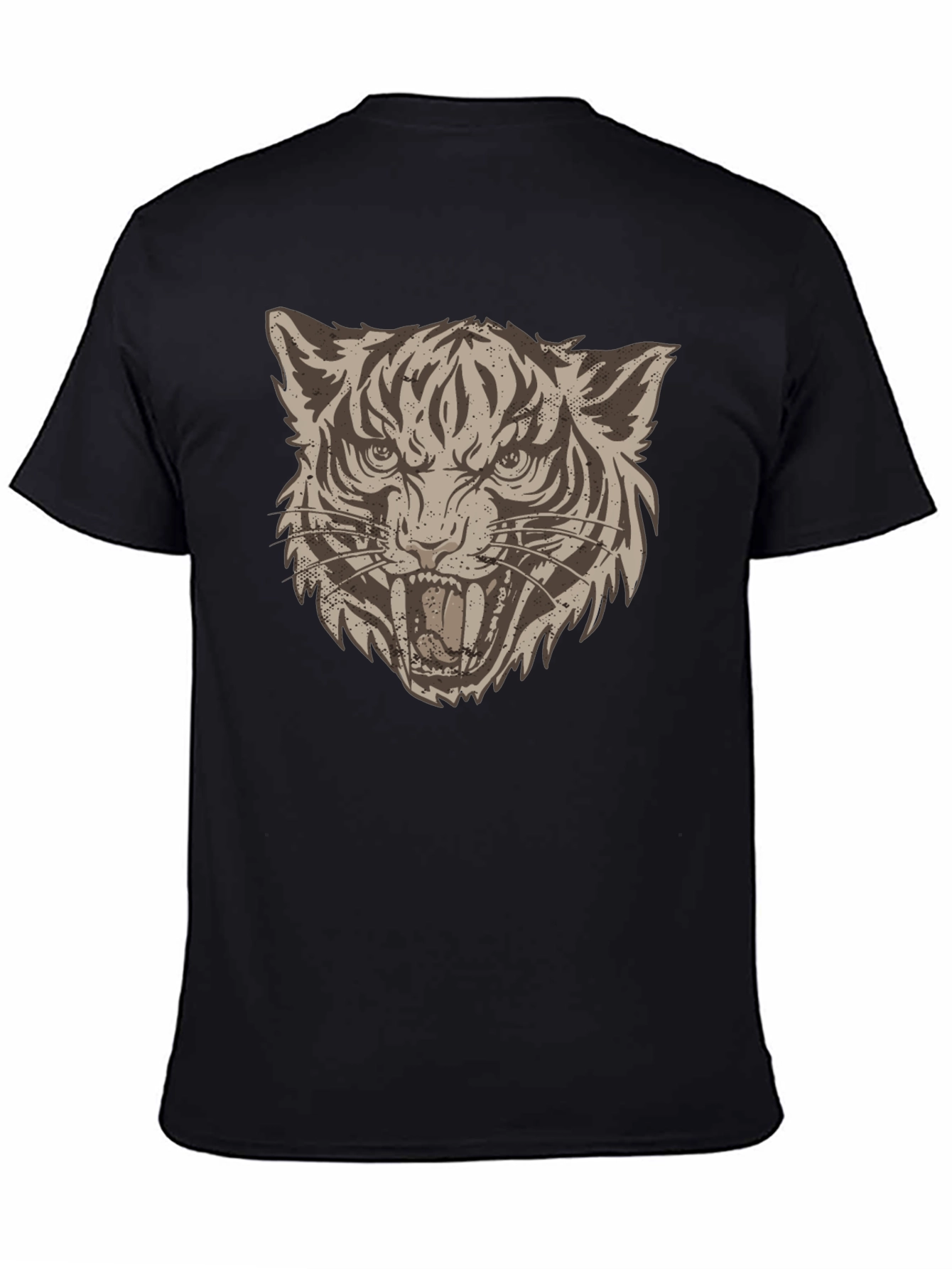 Tiger Graphic Print Tee - Bold Style