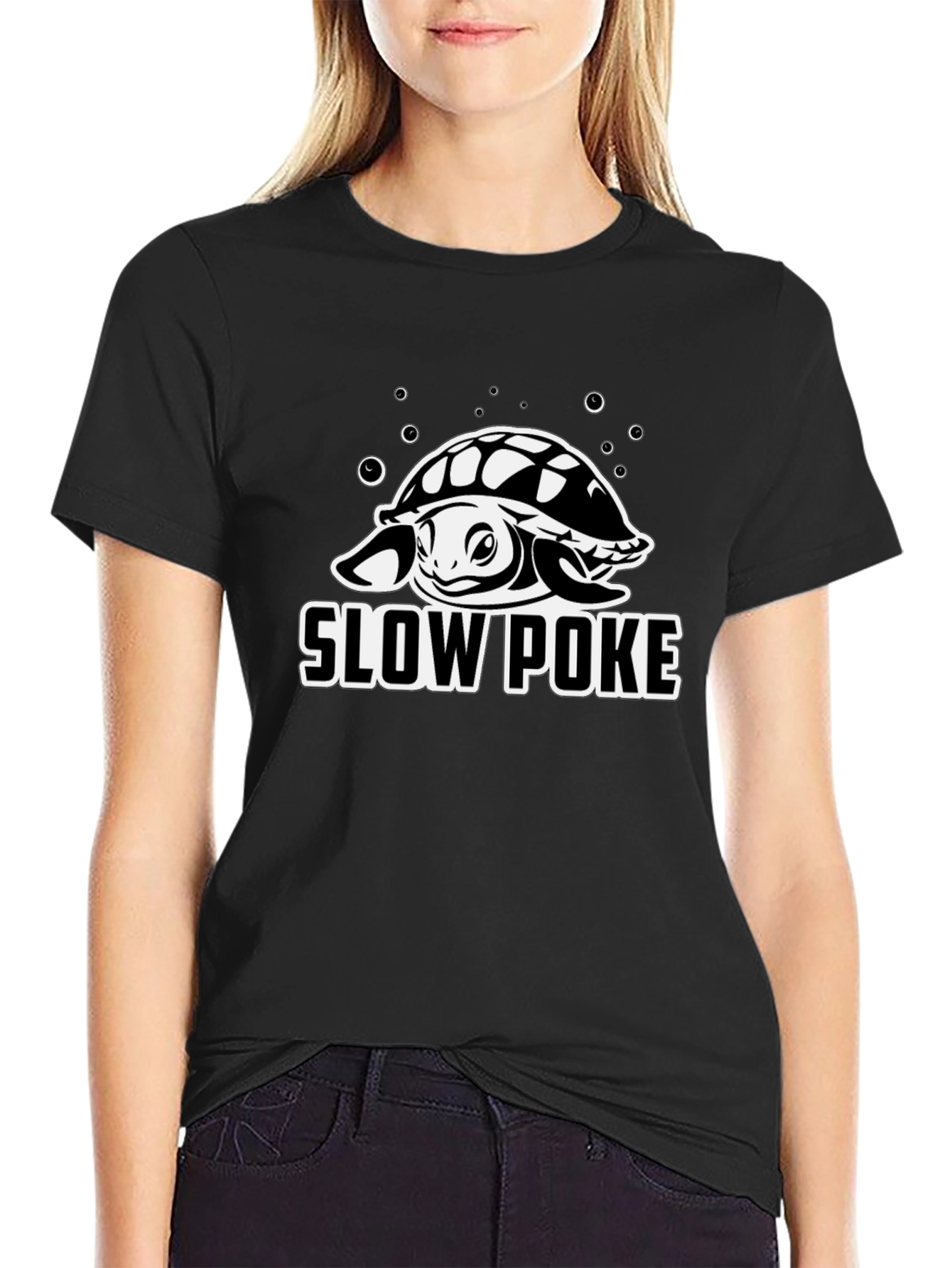 Slow Poke Turtle T-Shirt - Funny Sea Life Tee