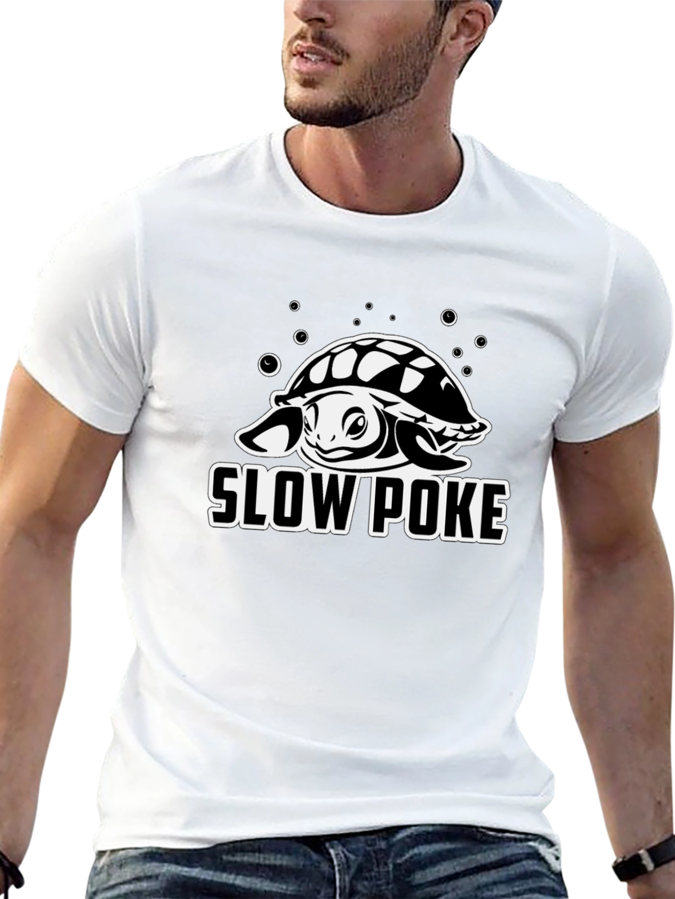 Slow Poke Turtle T-Shirt - Funny Sea Life Tee