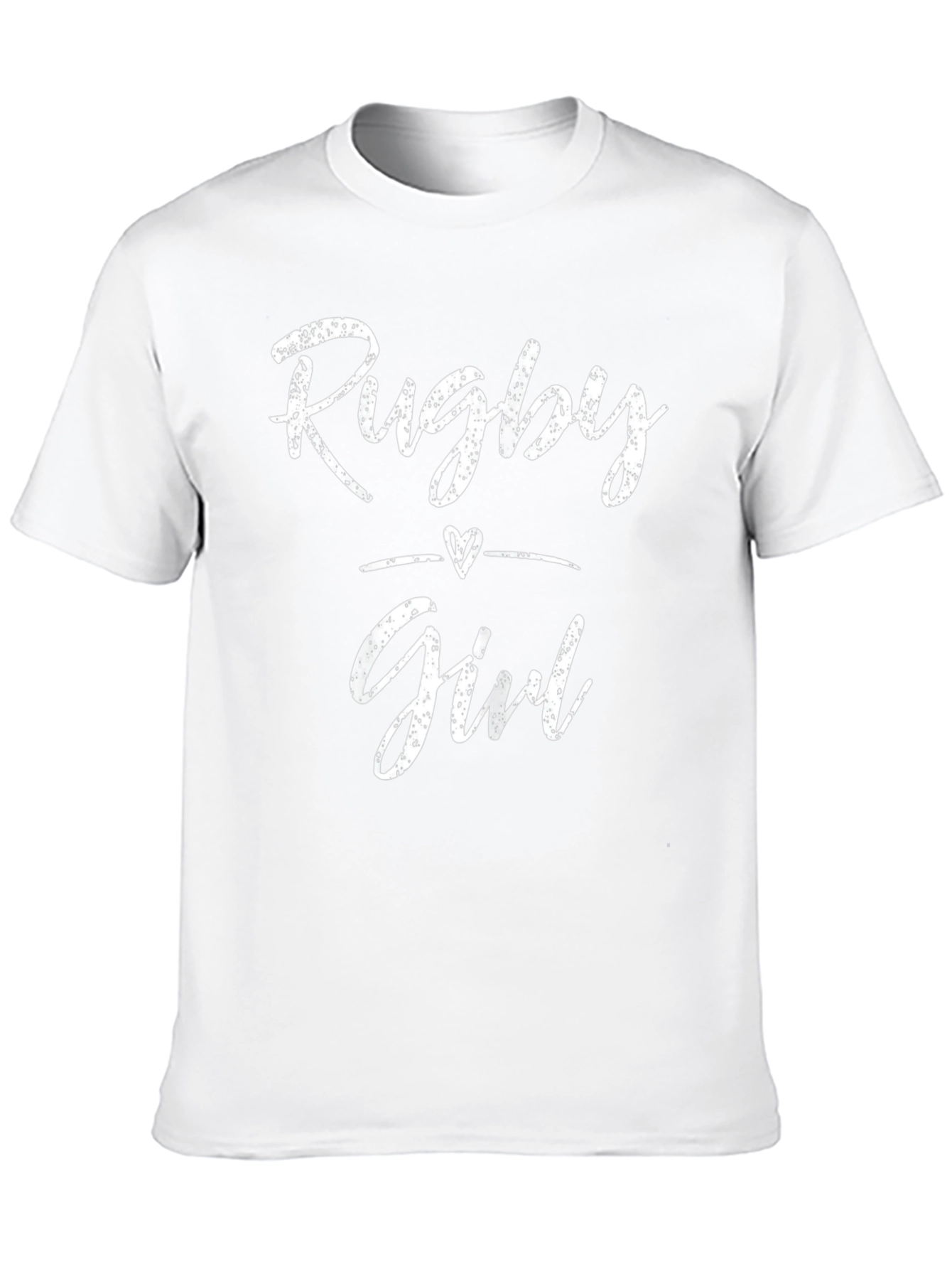 Rugby Girl T-Shirt - Black Stylish Design