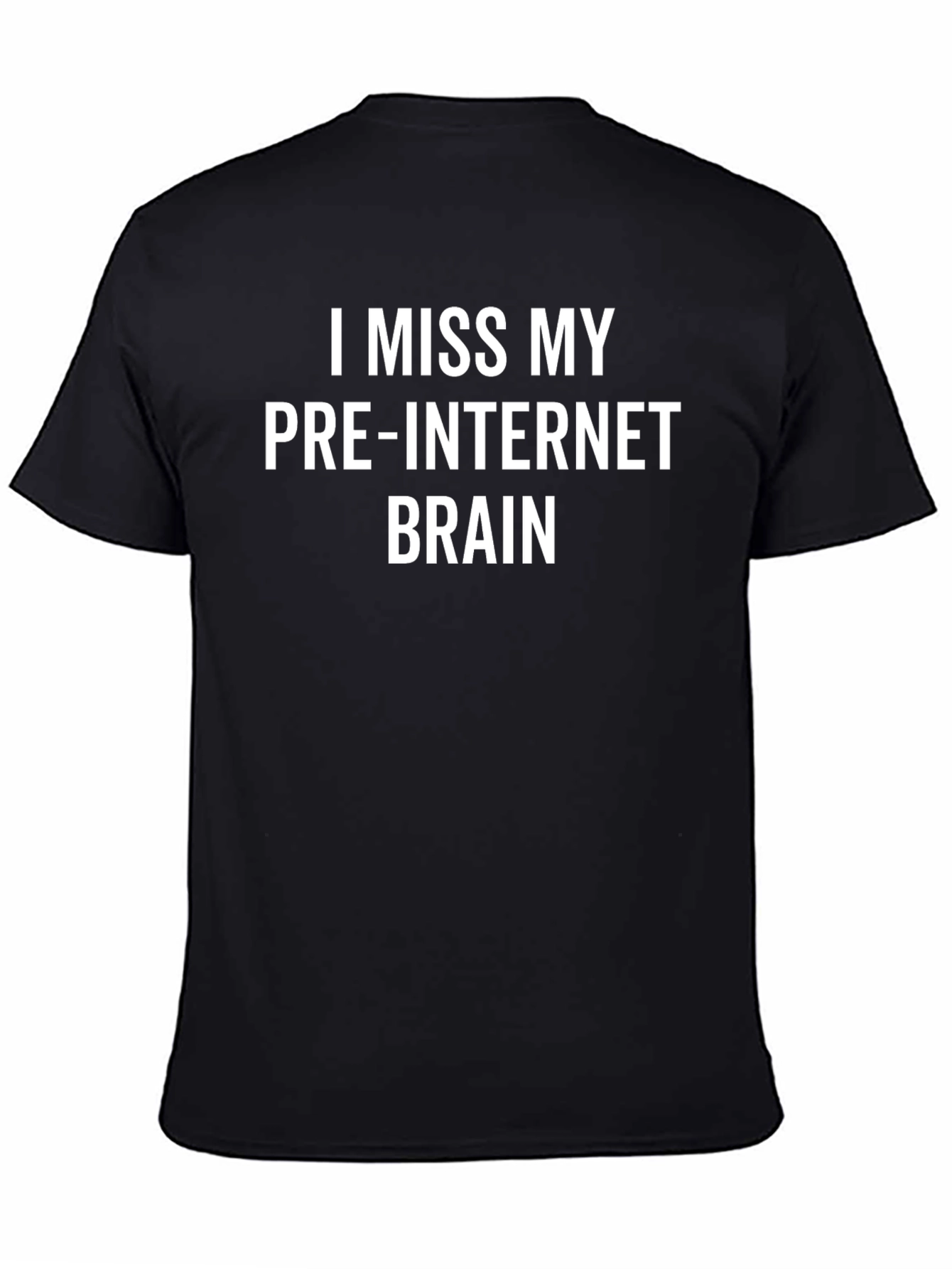 I Miss My Pre-Internet Brain Graphic T-Shirt