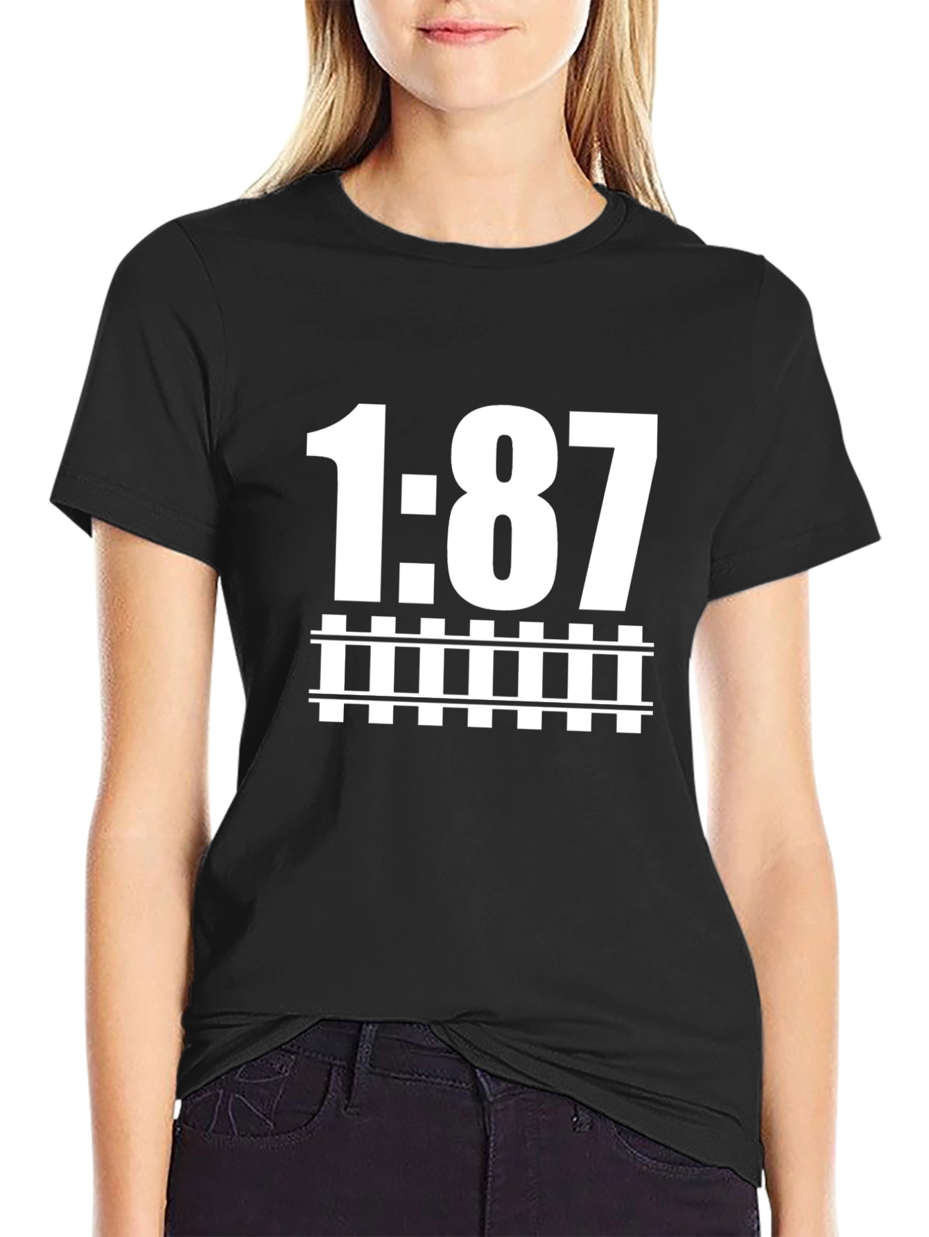 1:87 Scale Train Railroad Enthusiast T-Shirt
