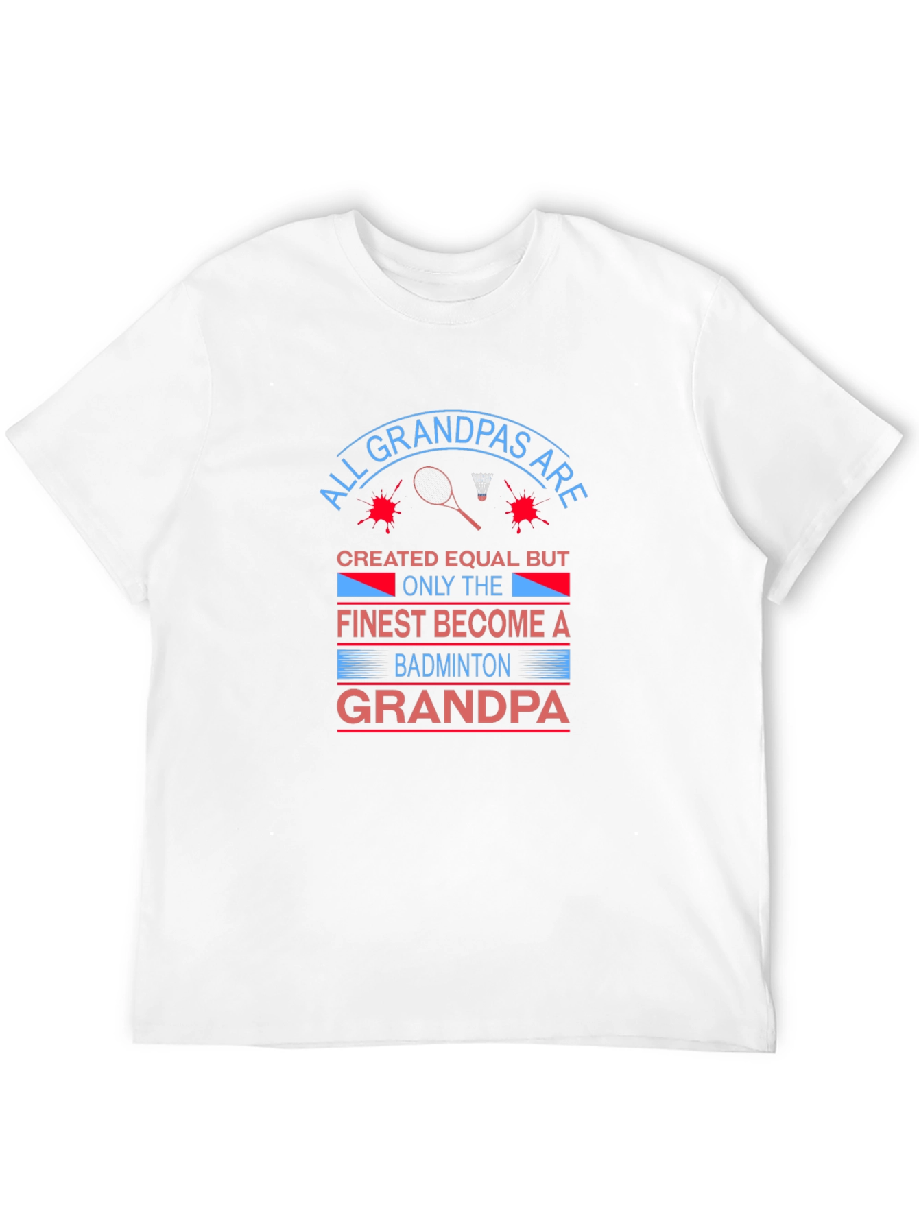 Badminton Grandpa T-Shirt
