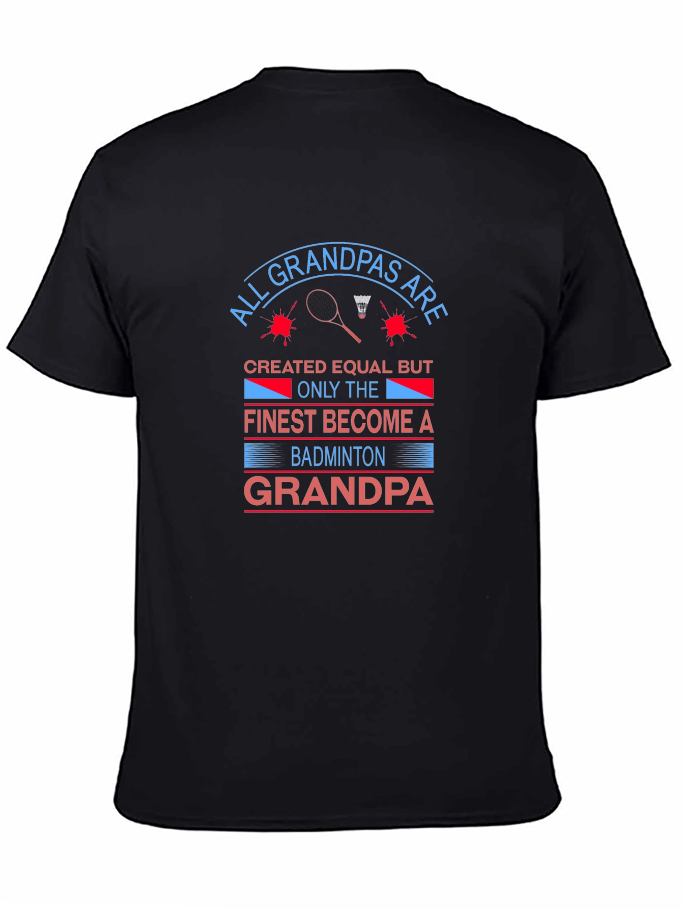 Badminton Grandpa T-Shirt