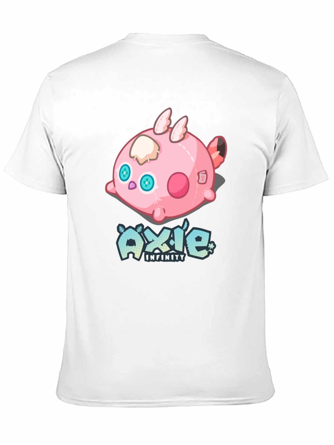 Axie Infinity Cartoon Graphic Black T-Shirt