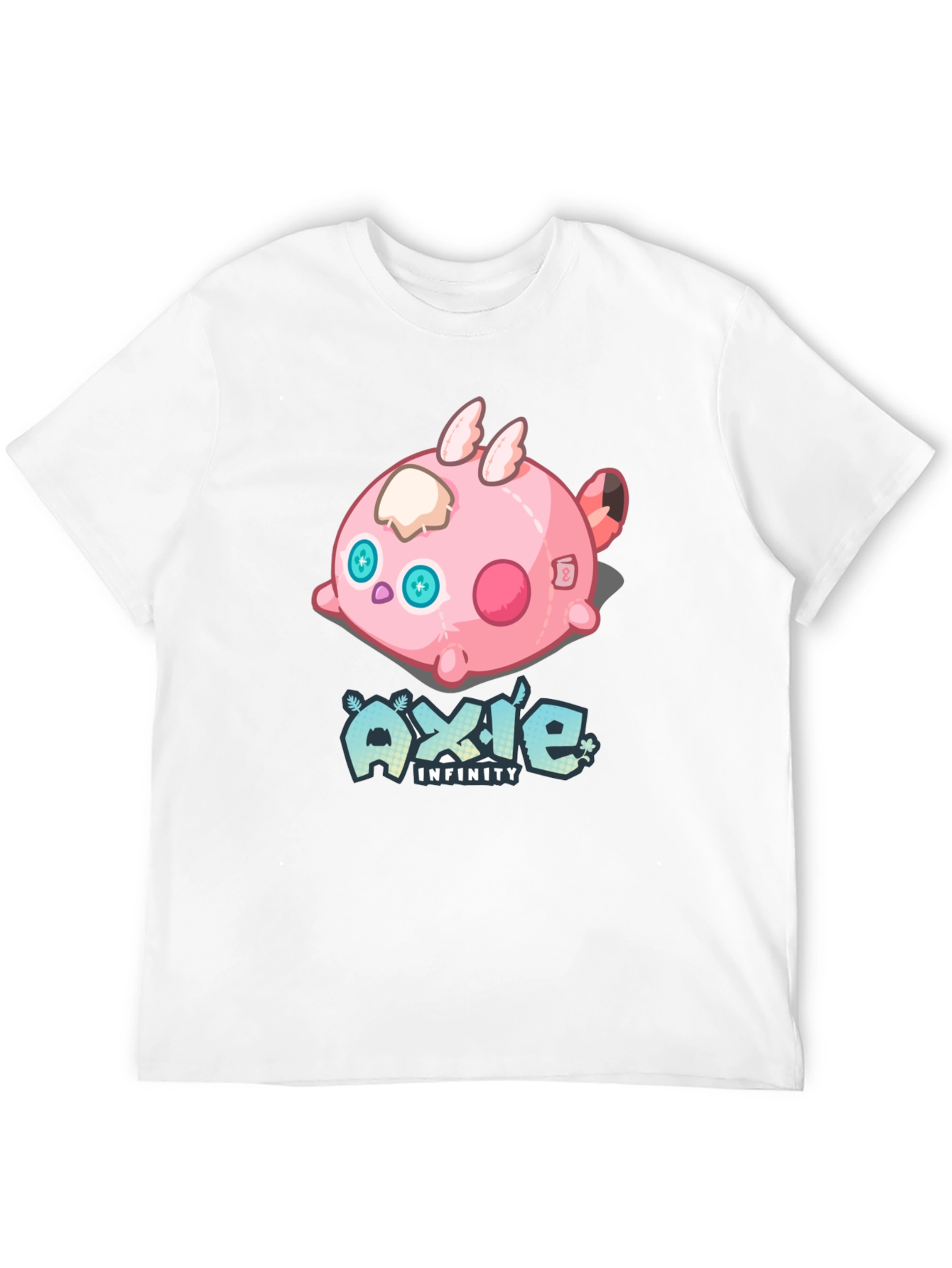 Axie Infinity Cartoon Graphic Black T-Shirt
