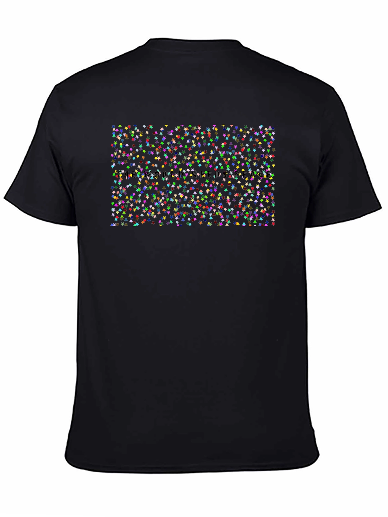 Starry Night Black T-Shirt - All Over Print