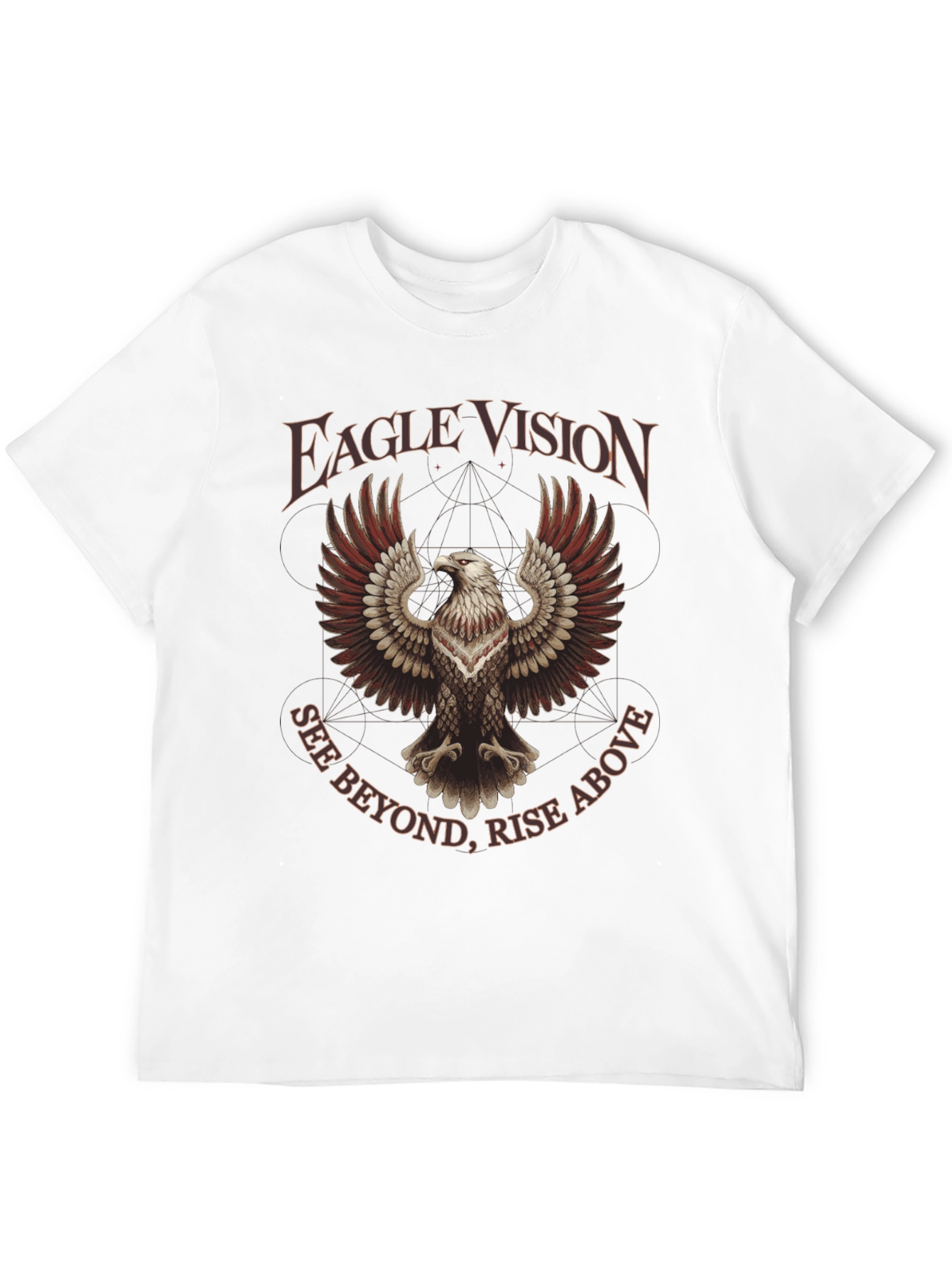 Eagle Vision Graphic Tee - See Beyond Rise Above