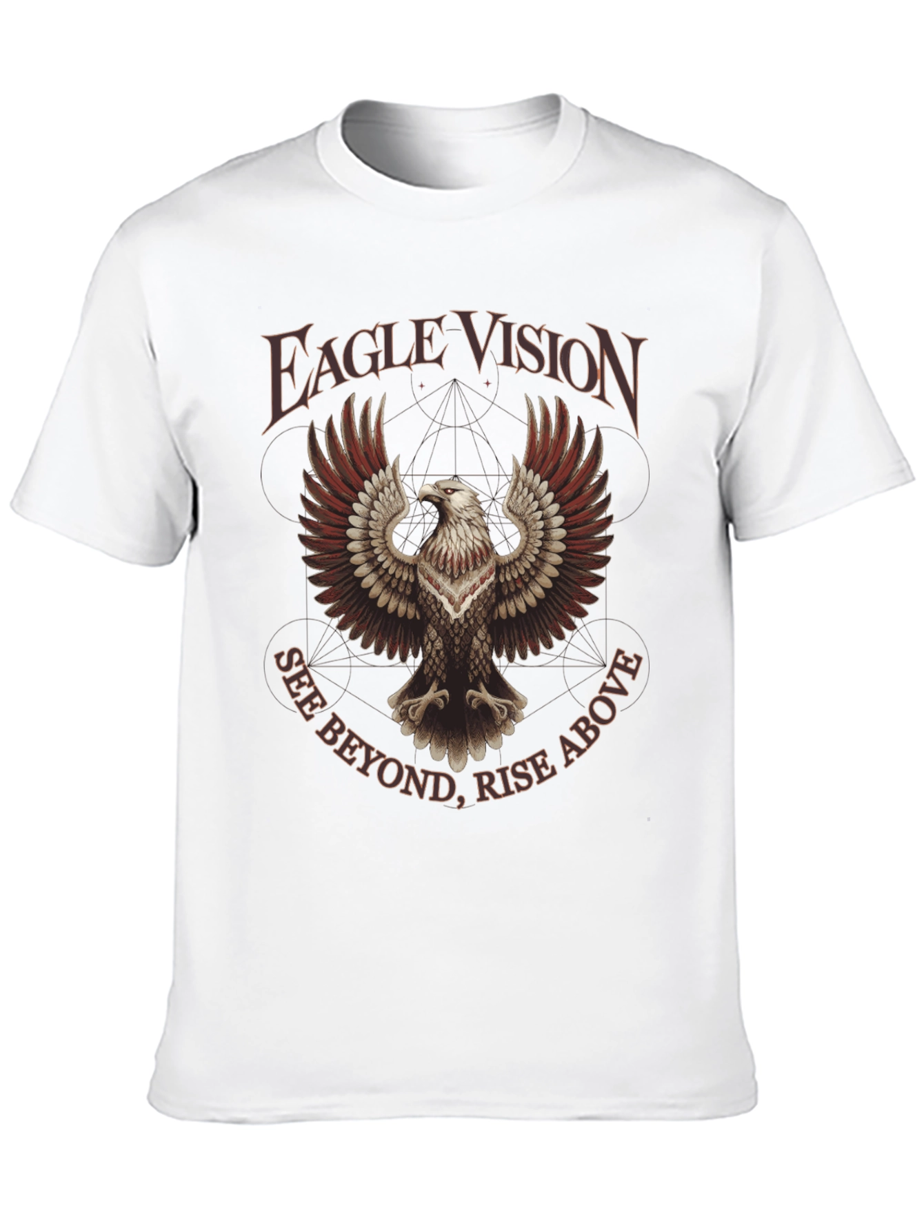 Eagle Vision Graphic Tee - See Beyond Rise Above