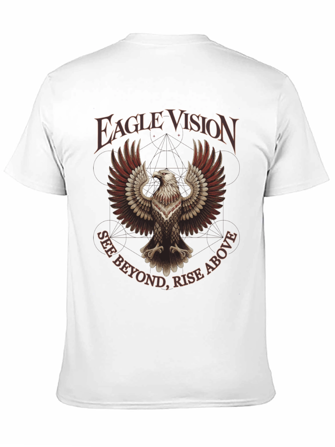 Eagle Vision Graphic Tee - See Beyond Rise Above