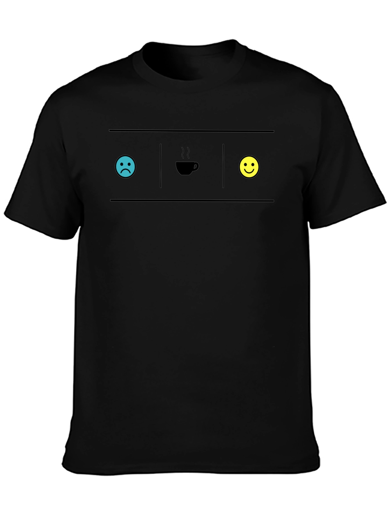 Coffee Mood T-Shirt - Before & After Brew