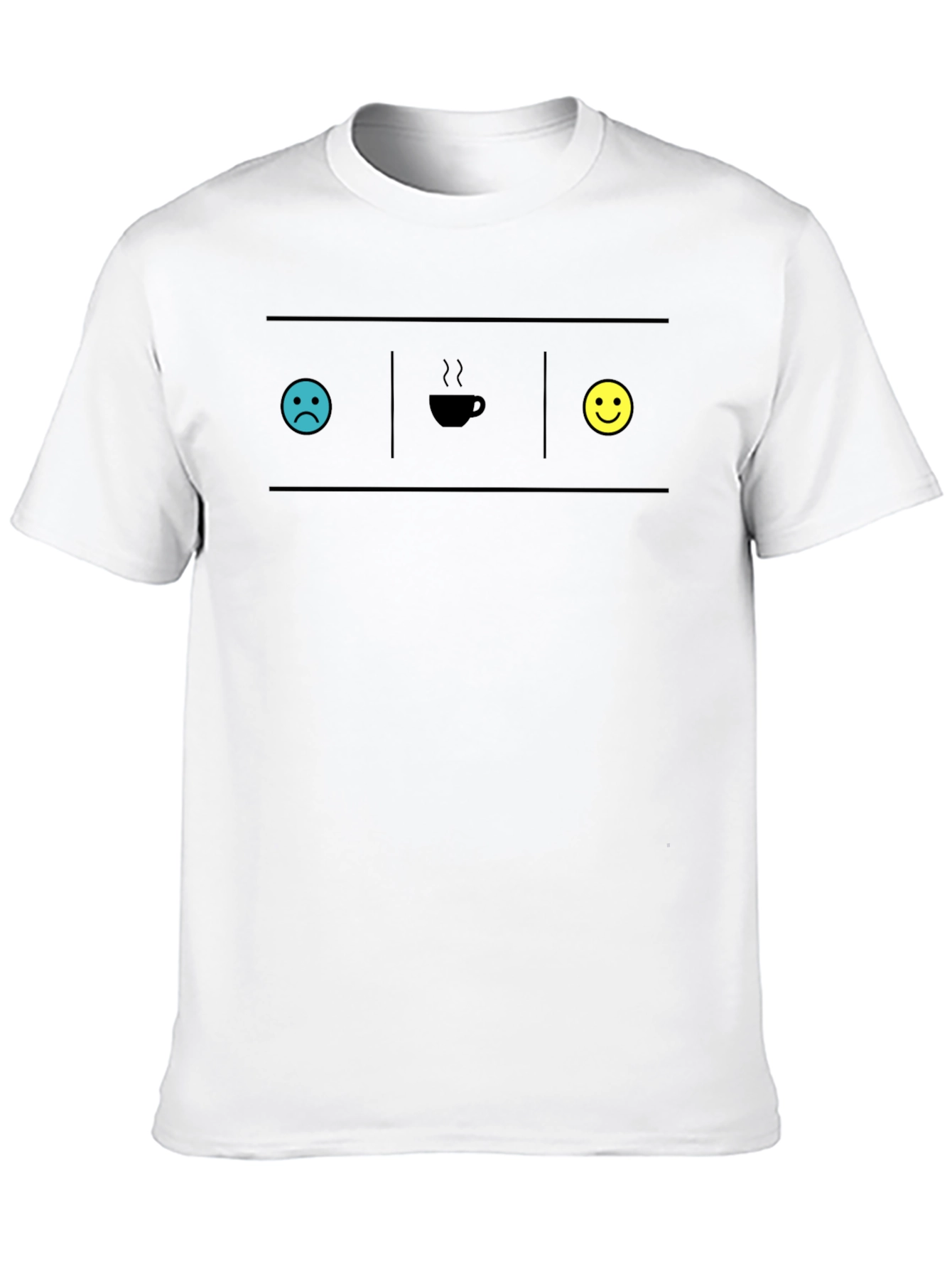 Coffee Mood T-Shirt - Before & After Brew