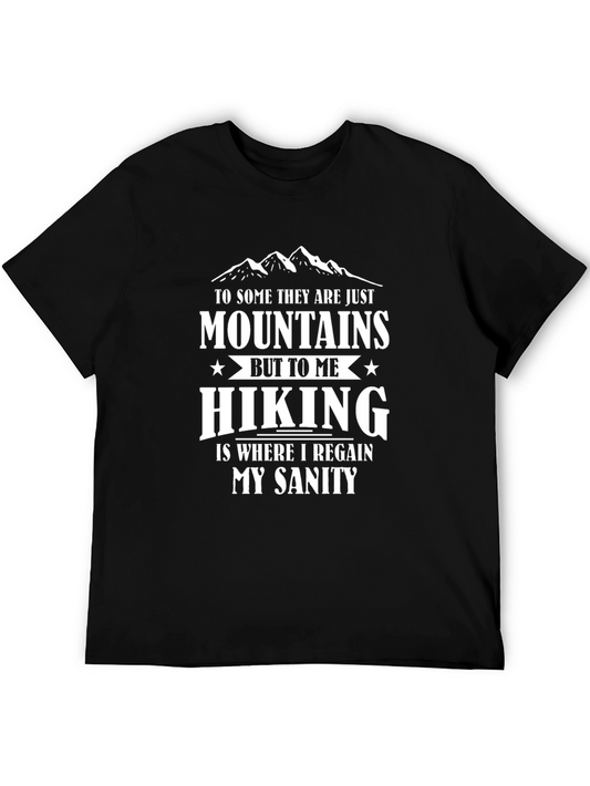 Hiking Sanity T-Shirt - Mountain Lover Tee