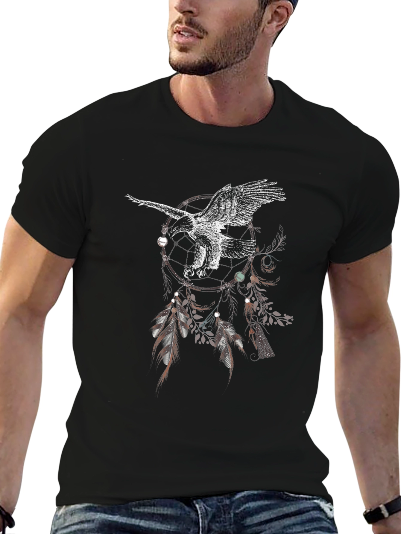 Eagle Dreamcatcher Graphic Tee