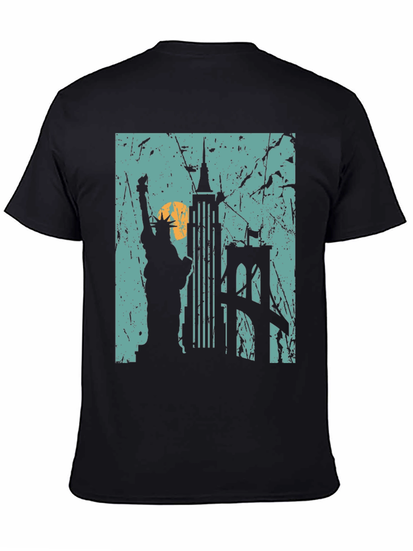 New York City Skyline Graphic T-Shirt
