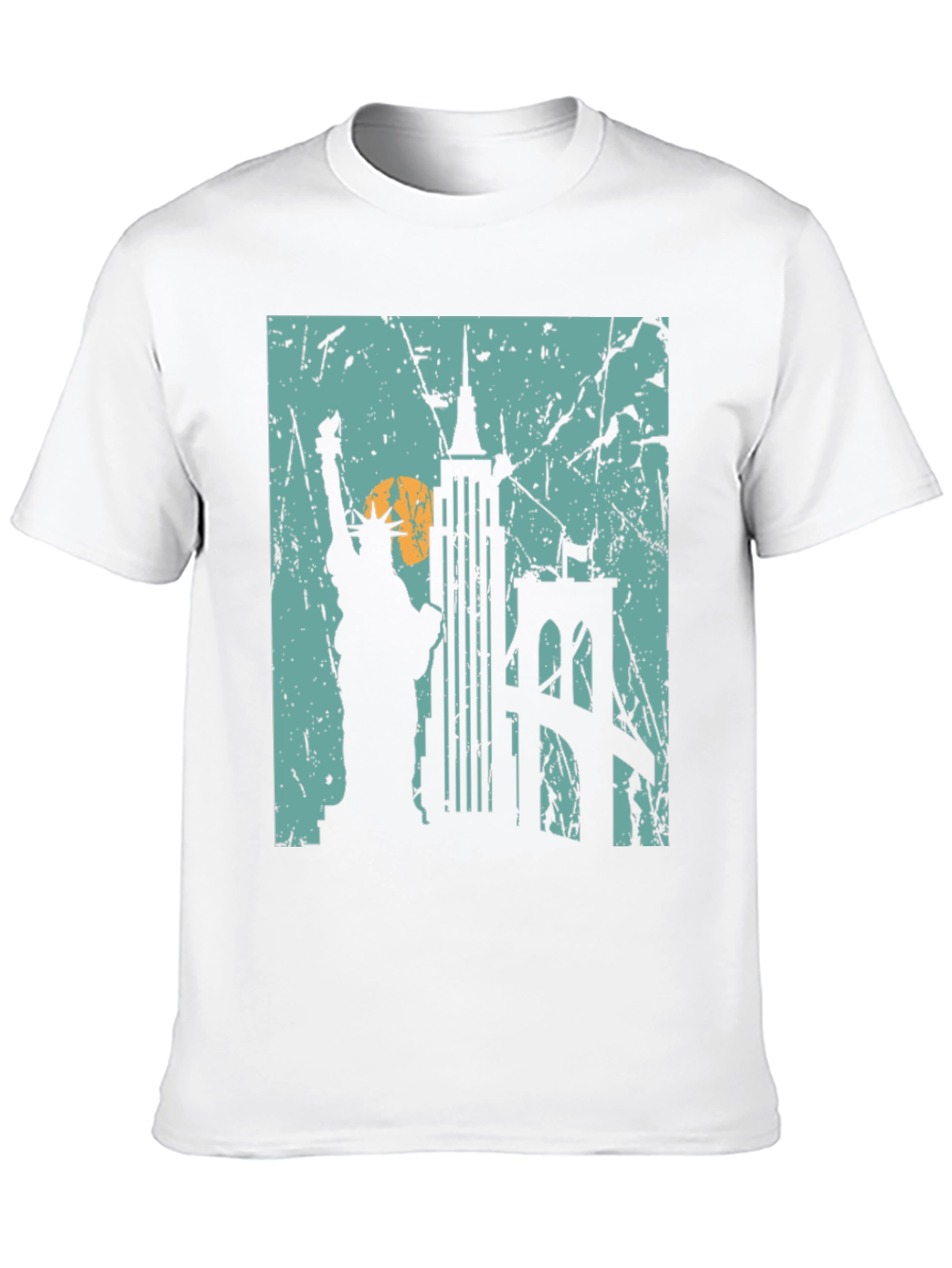 New York City Skyline Graphic T-Shirt